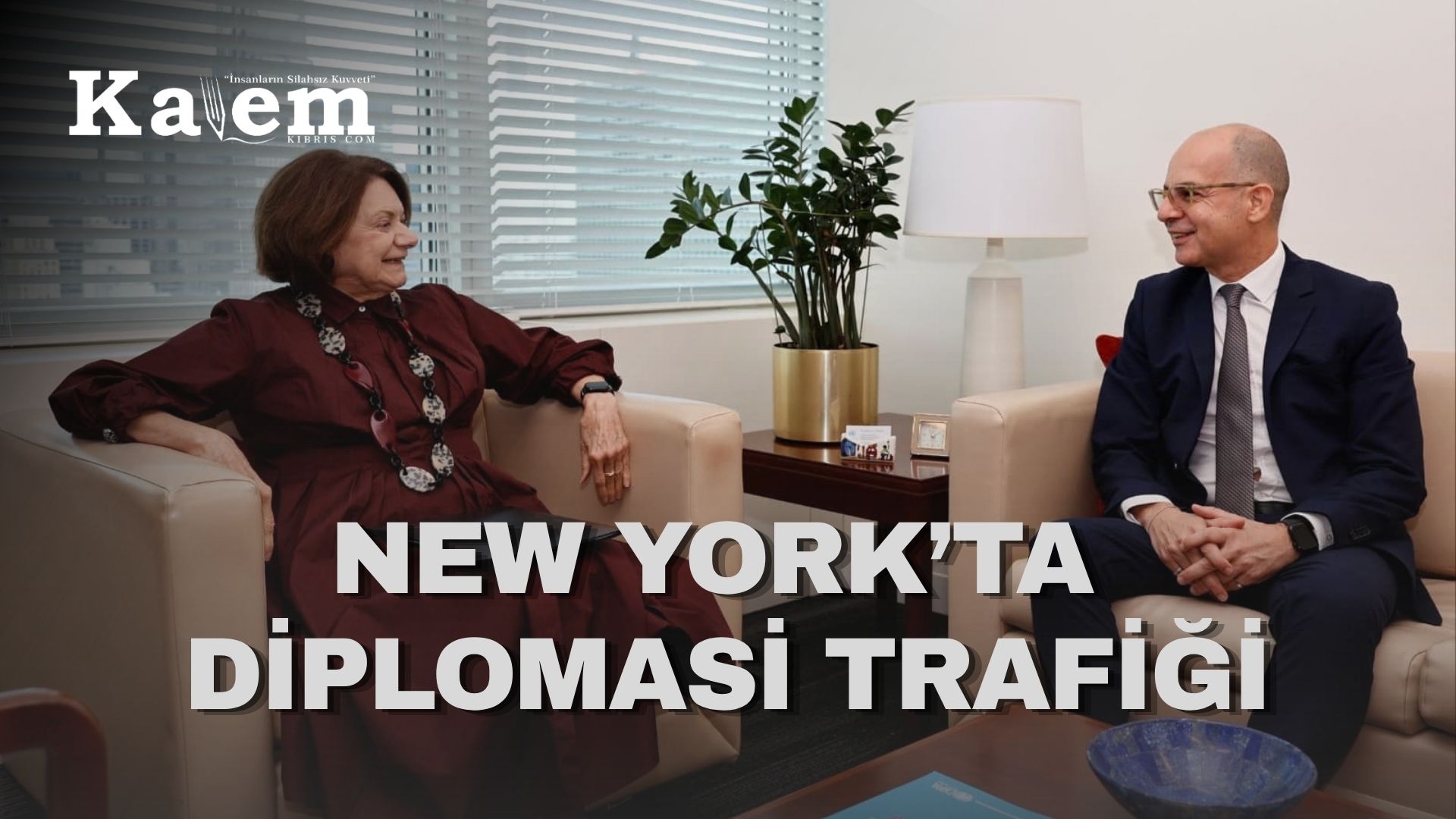 Cumhurbaşkanlığı Müsteşarı Mehmet Dânâ’dan New York’ta yoğun diplomatik temaslar