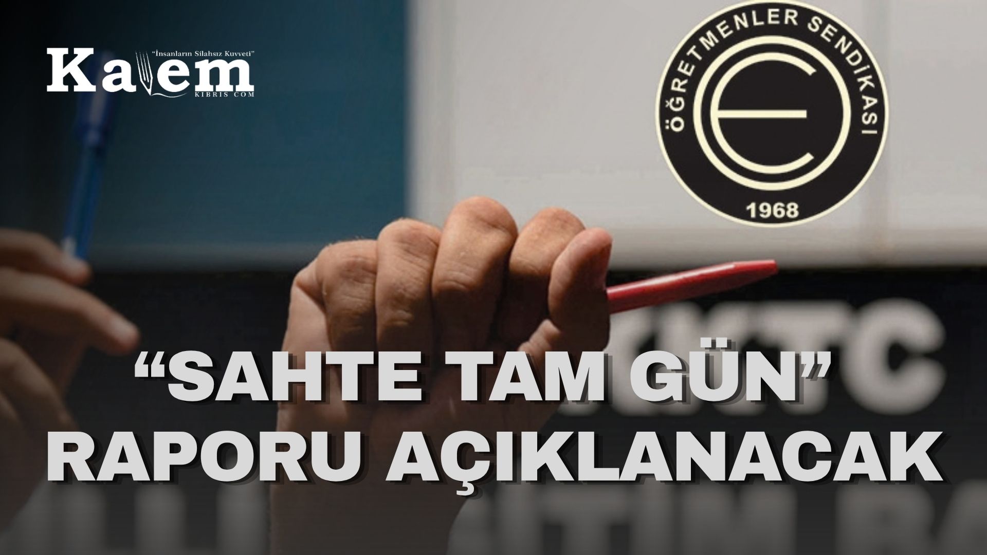 KTOEÖS, tam gün eğitim araştırma raporlarını çarşamba günü açıklayacak