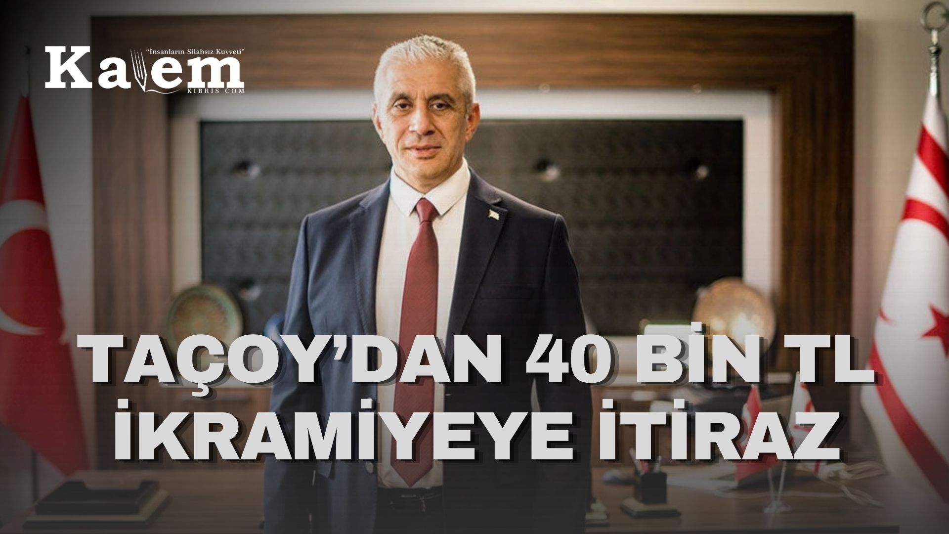Taçoy: “40 bin TL ikramiye doğru bir uygulama değil”