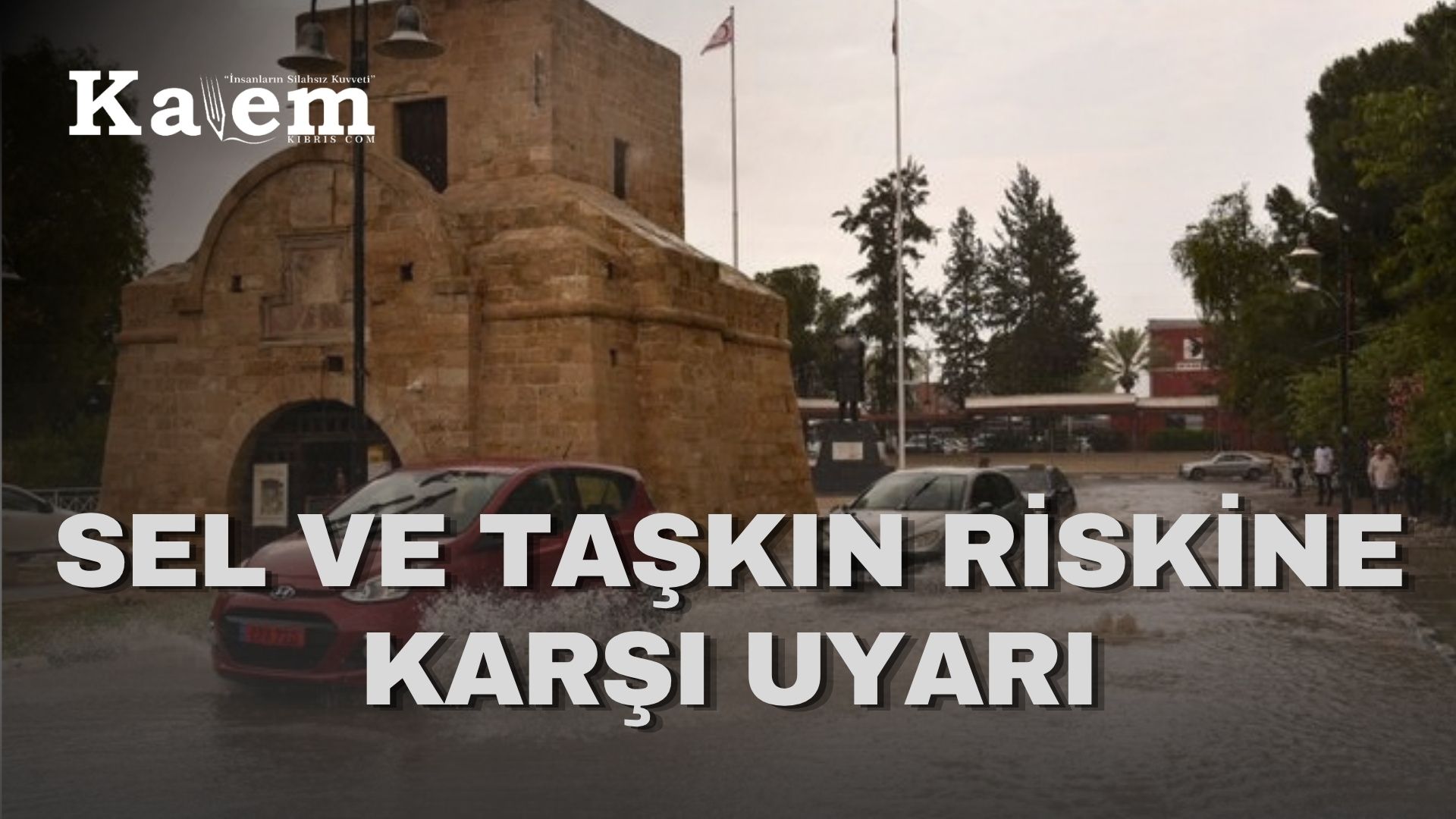 Meteoroloji, bugün saat 12.00’den 17.00’ye kadar kuvvetli yağış uyarısı yaptı