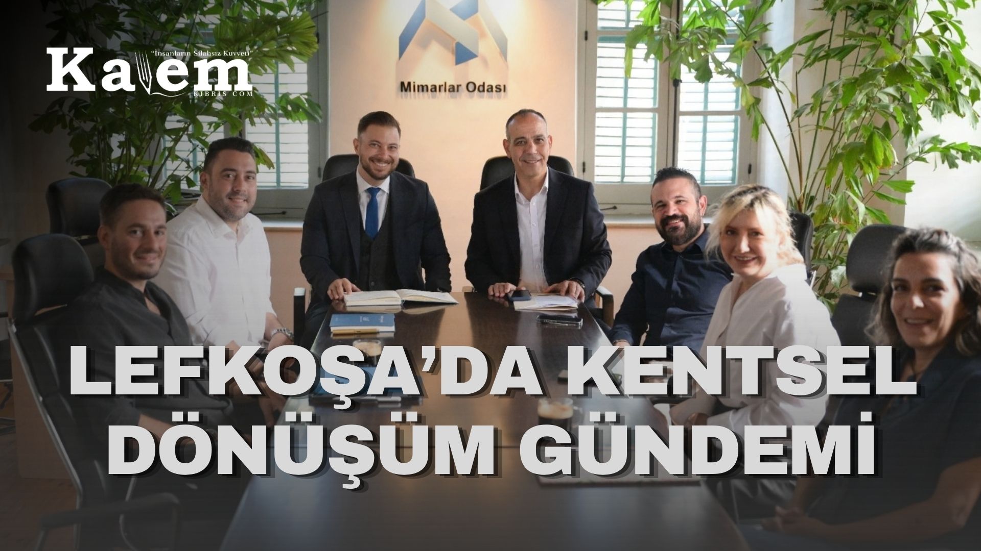 LTB ile KTMMOB Mimarlar Odası Lefkoşa’nın kentsel gelişimini görüştü