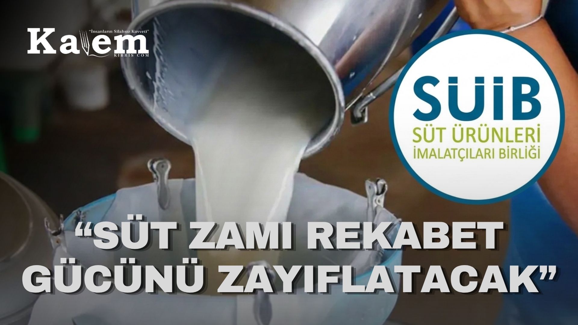 Süt Ürünleri İmalatçıları Birliği: “Çiğ süte yüzde 7 oranında zam hayat pahalılığını artıracak”