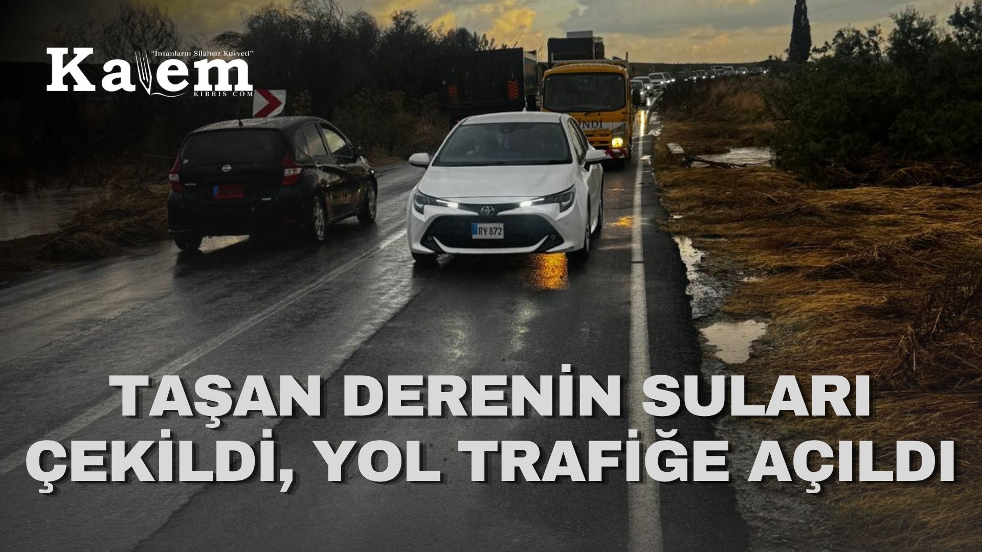 Yılmazköy-Kılıçaslan ana yolu trafiğe açıldı
