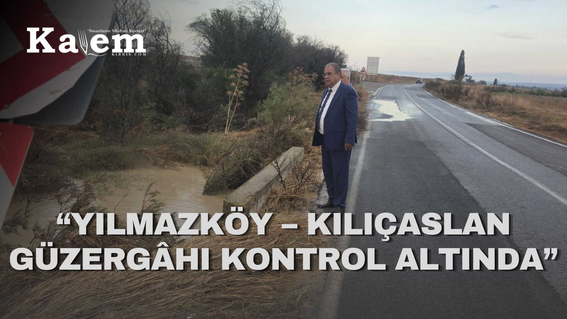 Bakan Sucuoğlu, Yılmazköy –Kılıçaslan yol güzergâhında incelemelerde bulundu