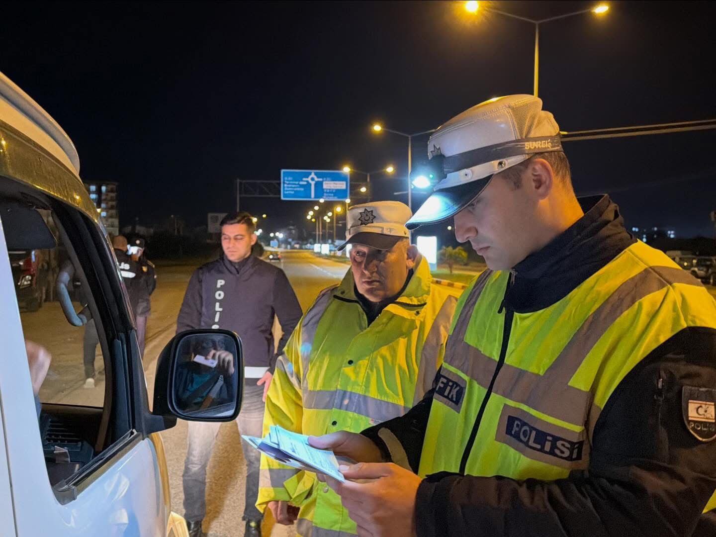 Trafik denetimleri: Dokuz alkollü sürücü rapor edildi, 28 araç trafikten men edildi