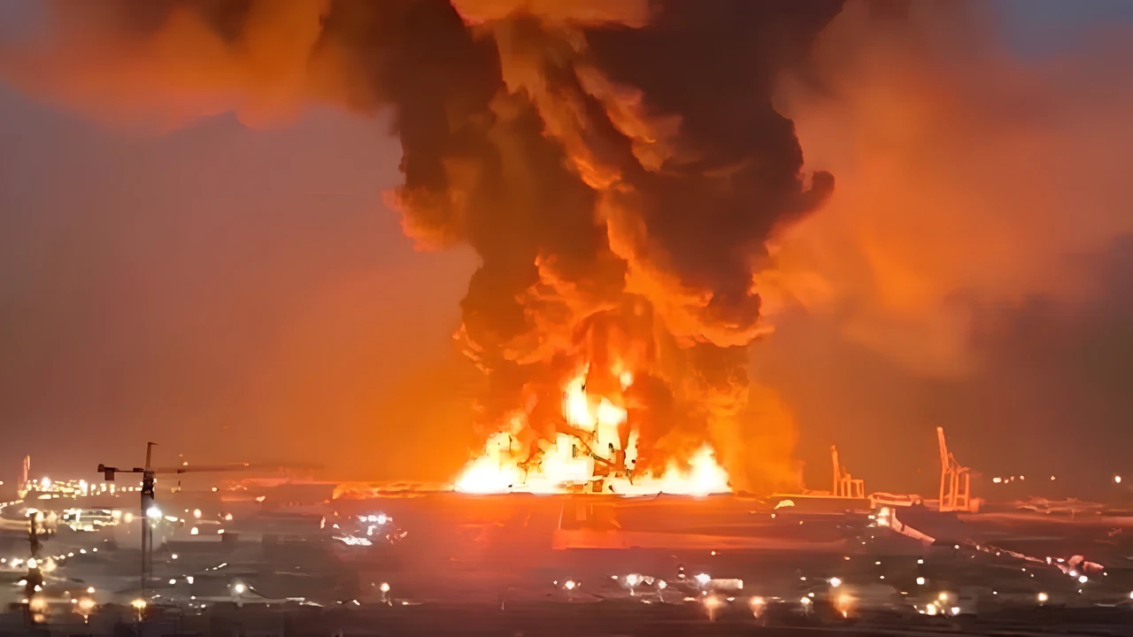 Irak’ta Erbil Havalimanında patlama sesleri duyuldu