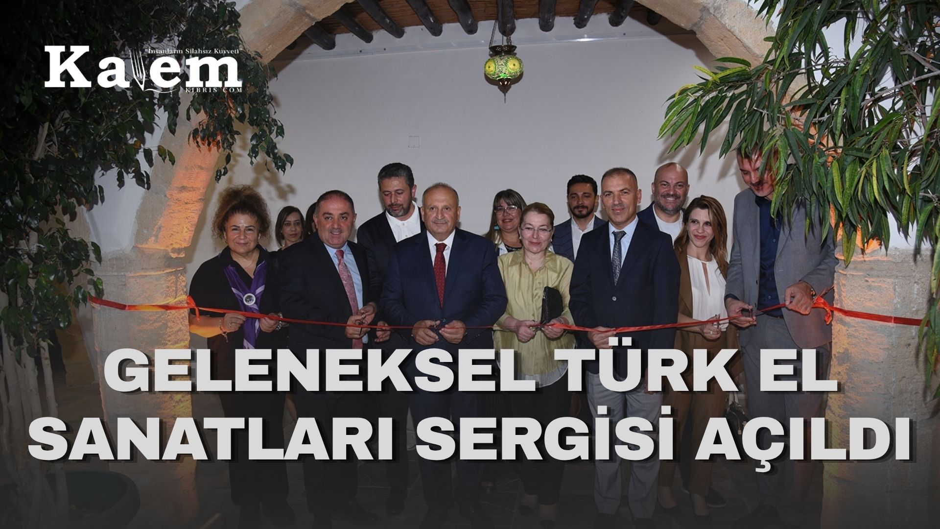 “Anadolu’nun İzleri Geleneksel Türk El Sanatları Sergisi” açıldı