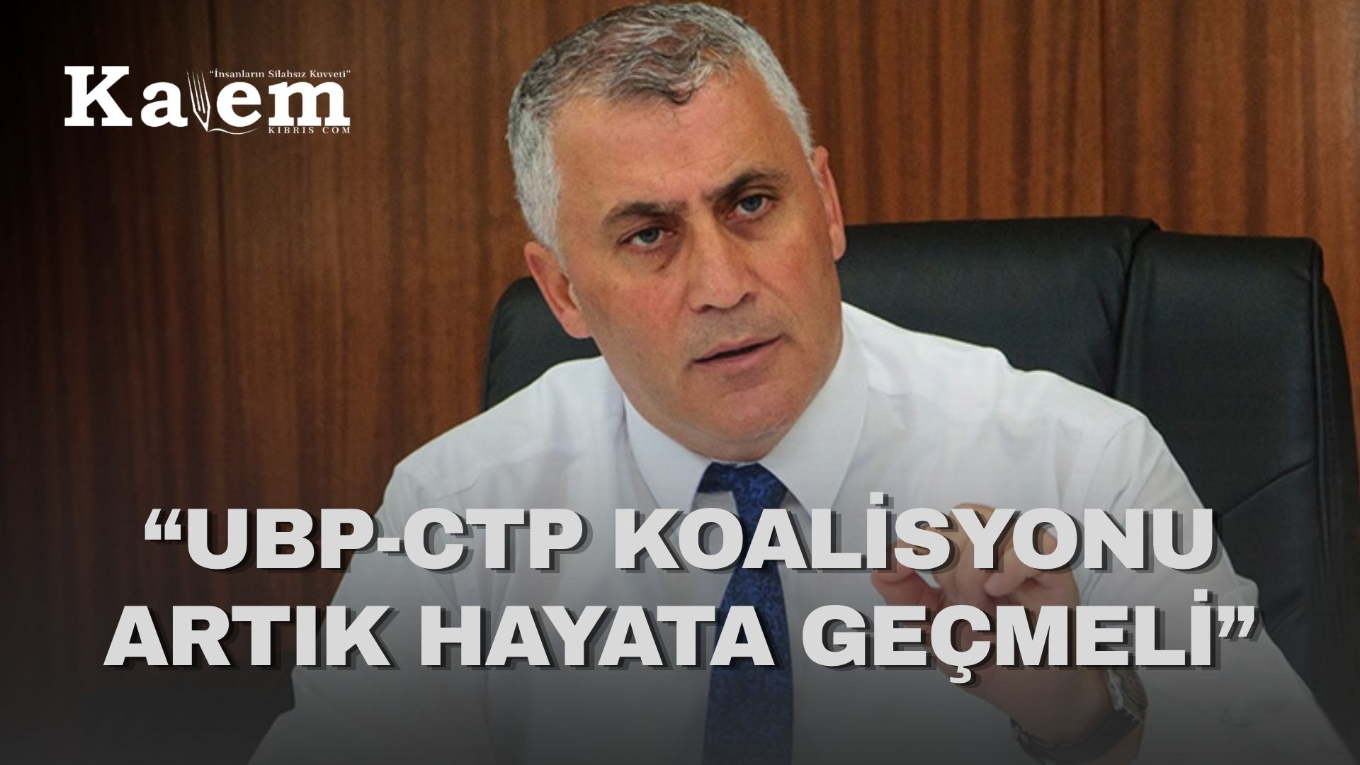 Amcaoğlu’ndan UBP-CTP koalisyonu çağrısı