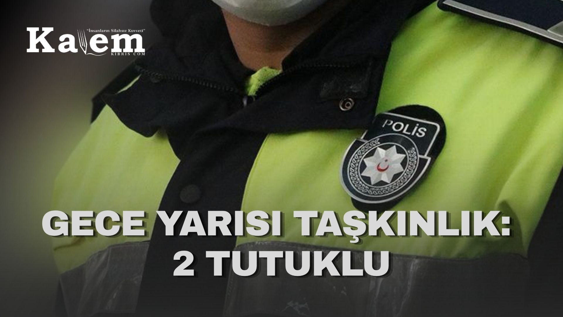 Polisiye olaylar…Sarhoş kişi polise küfür etti, polis aracına tekme vurdu