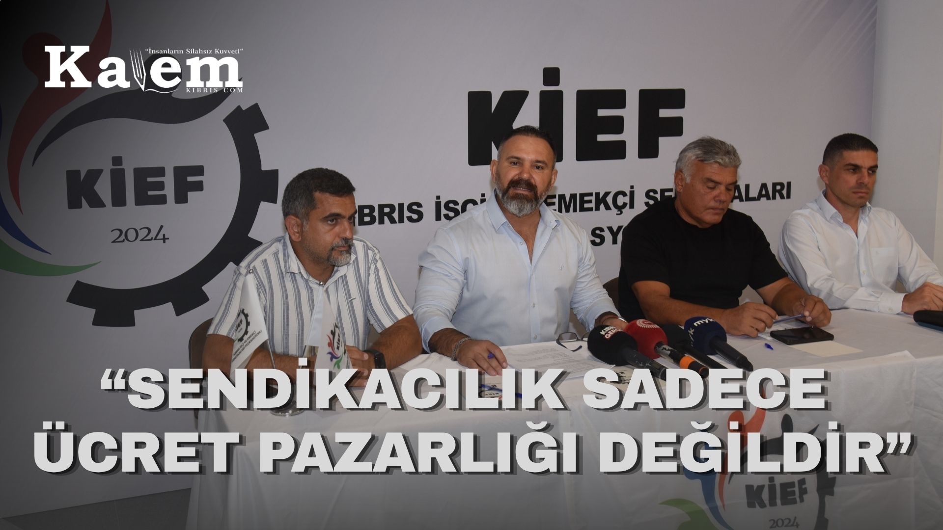 KİEF’in 2’nci kuruluş yıl dönümünde basın toplantısı düzenlendi