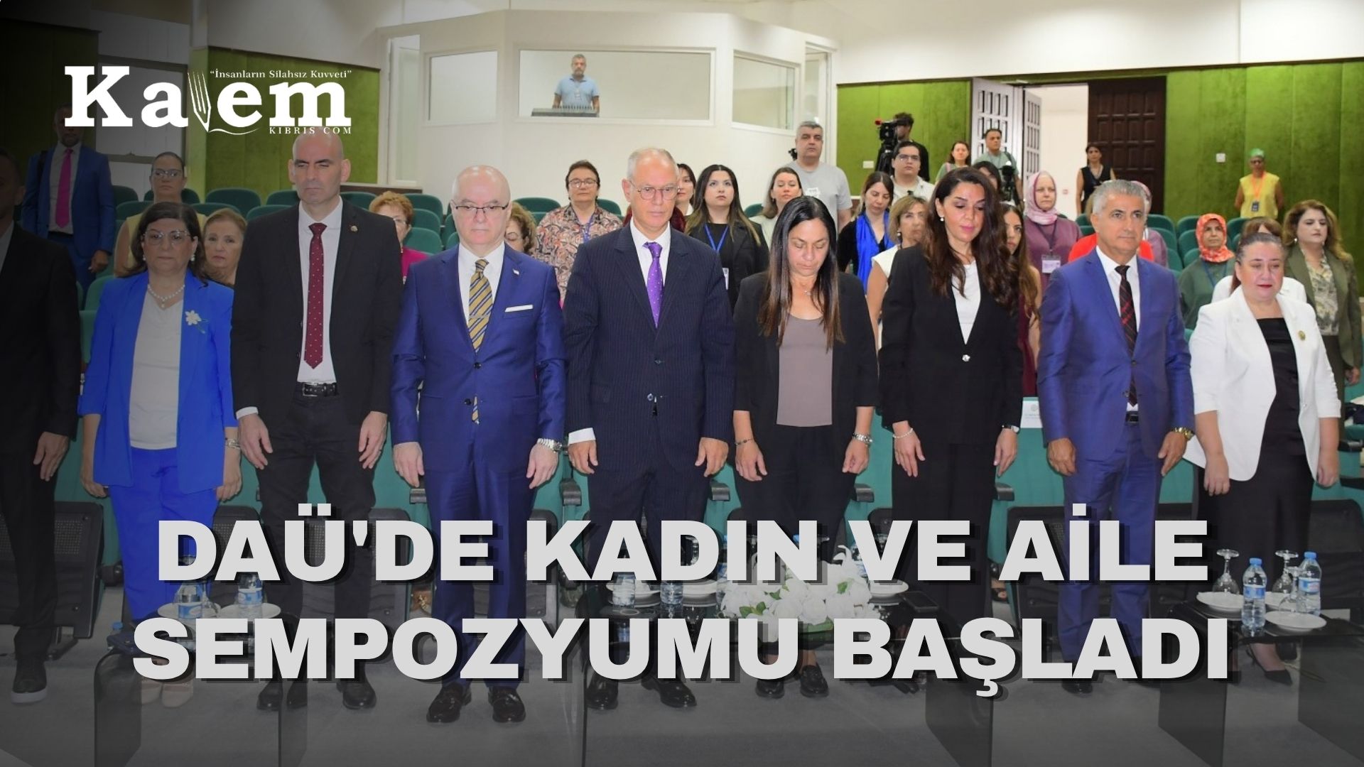 Dördüncü Uluslararası Kadın ve Ailenin Güçlenmesi Sempozyumu DAÜ’de başladı