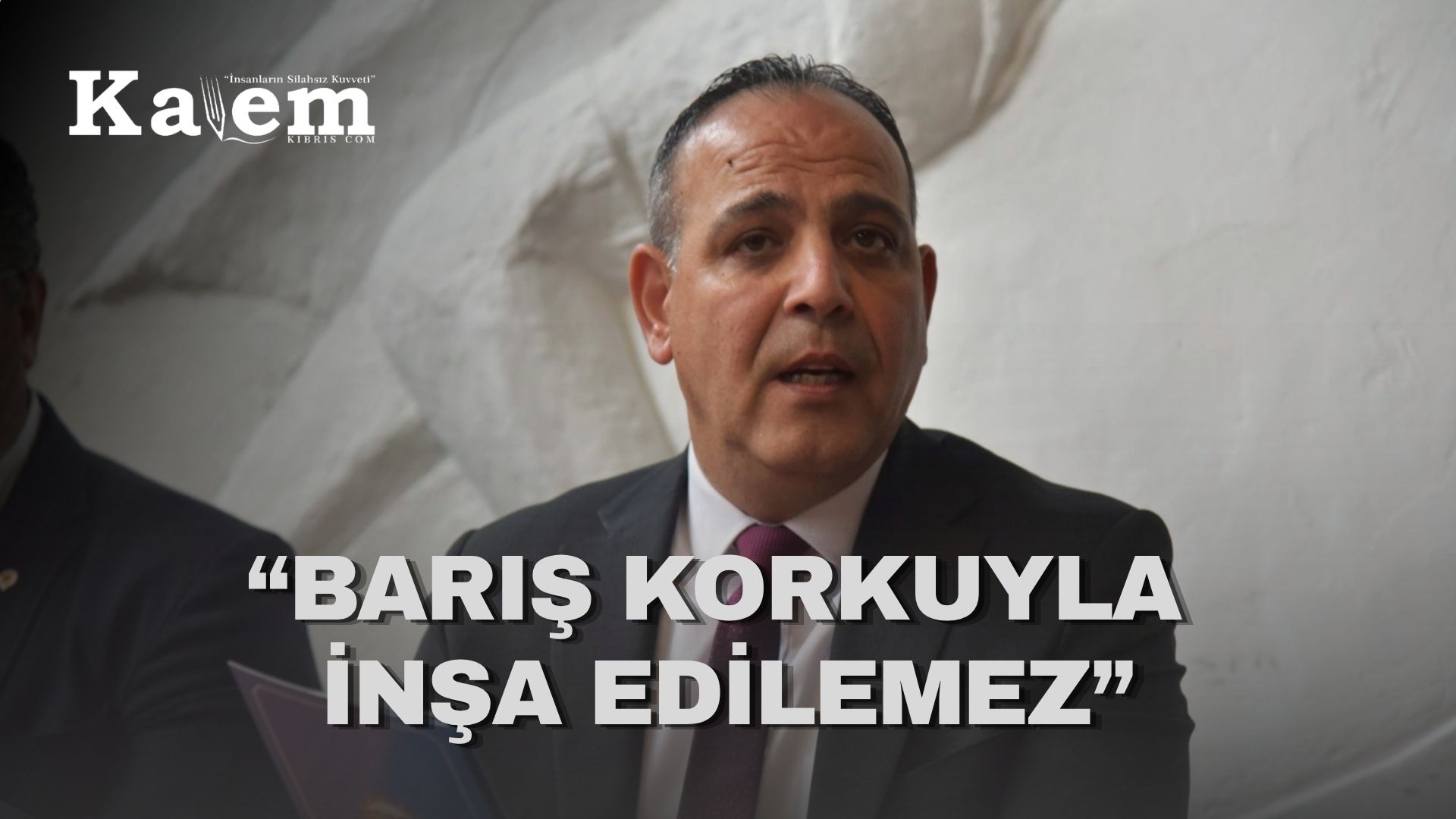 Harmancı Cyprus Forum’dan çekildi: “Barış korkuyla inşa edilemez”
