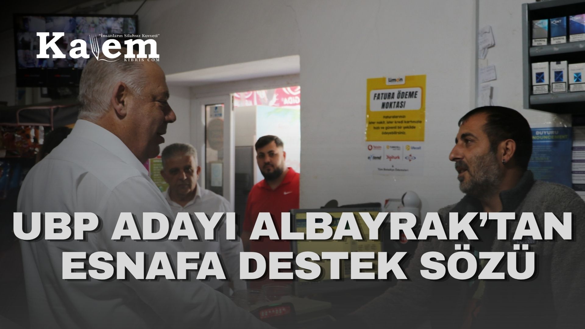 Albayrak, Arapköy esnafını ziyaret etti