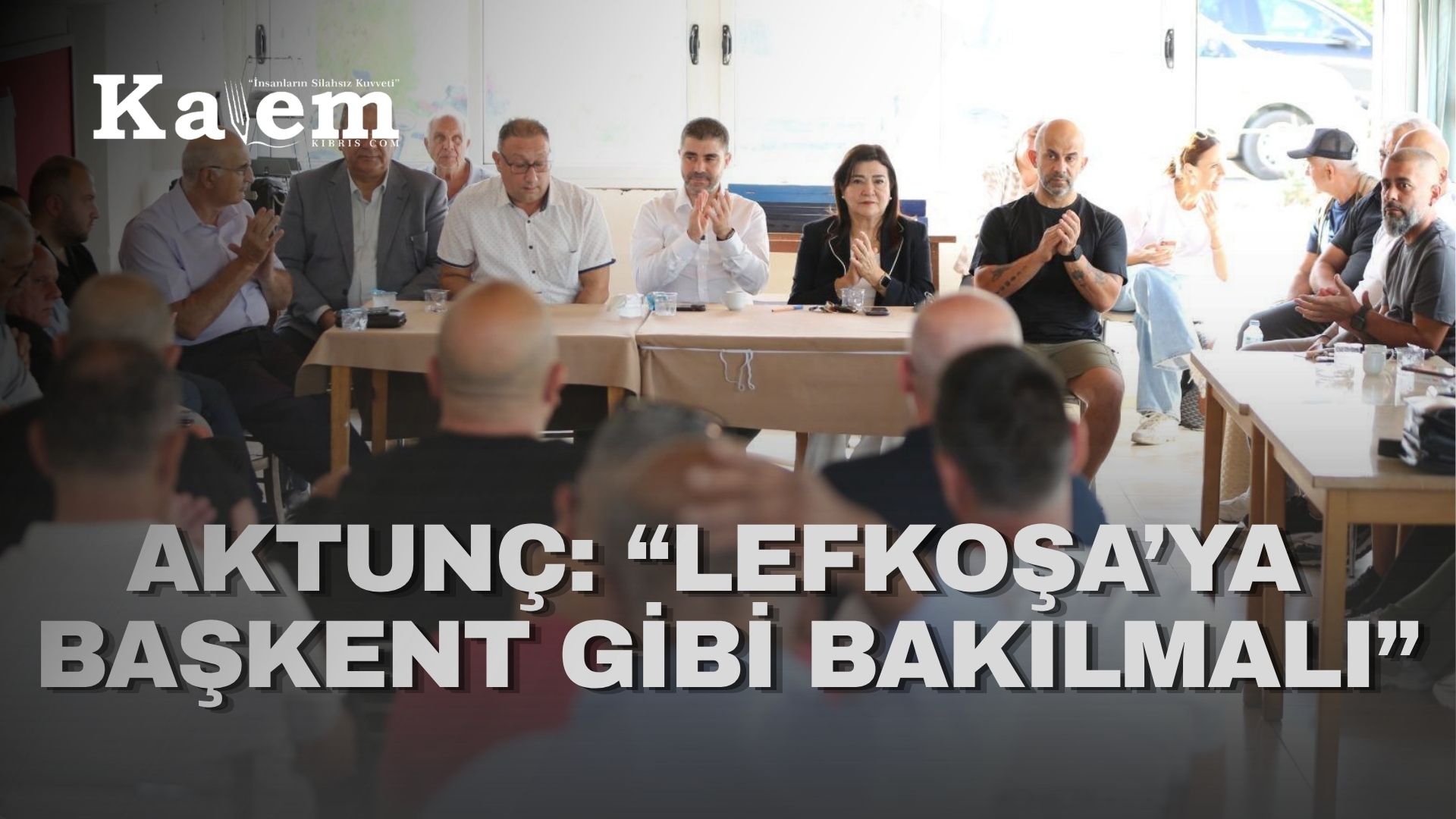 Aktunç Lefkoşa’da bazı spor kulüplerini ziyaret etti