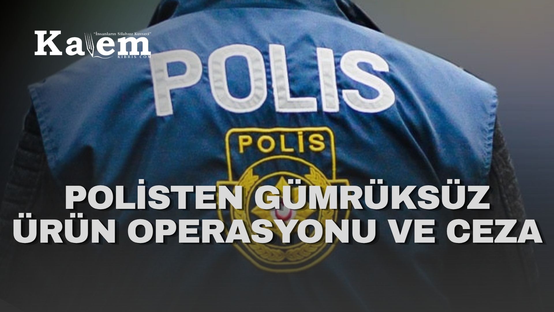 Gazimağusa’da bir markette gümrüğe beyan edilmemiş çok sayıda mal tespit edildi