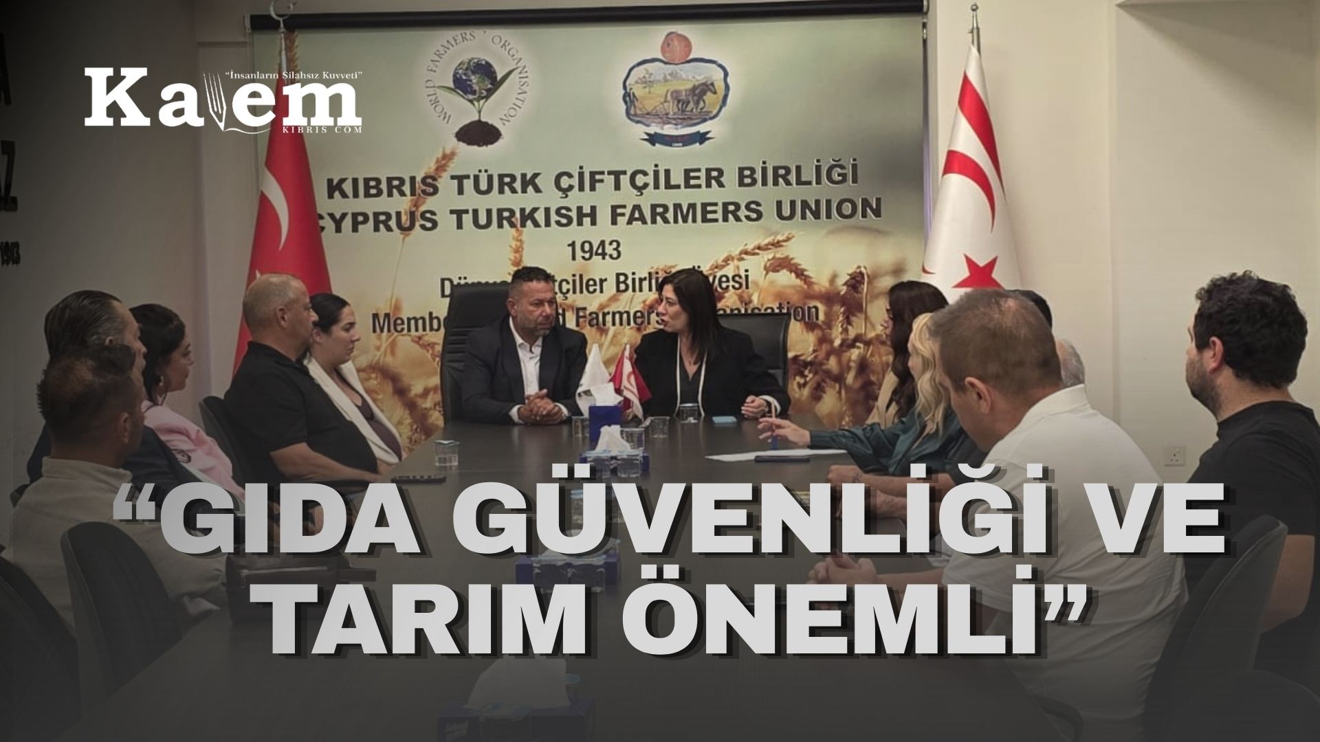 CTP Genel Başkanı İncirli, KTÇB’yi ziyaret etti