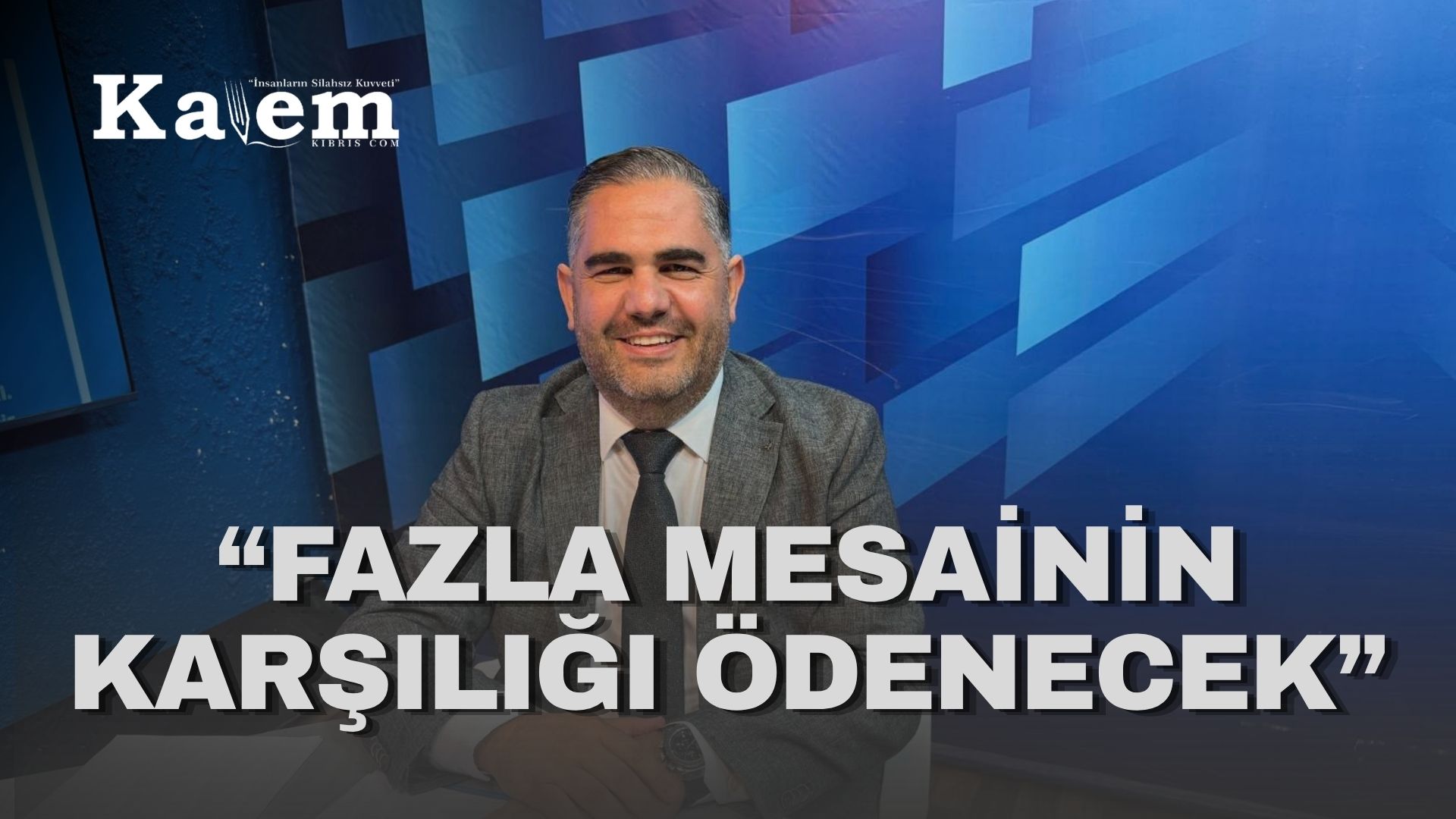 Rahvancıoğlu: Biz fazla mesai yapan personelimizin hakkını teslim edeceğiz