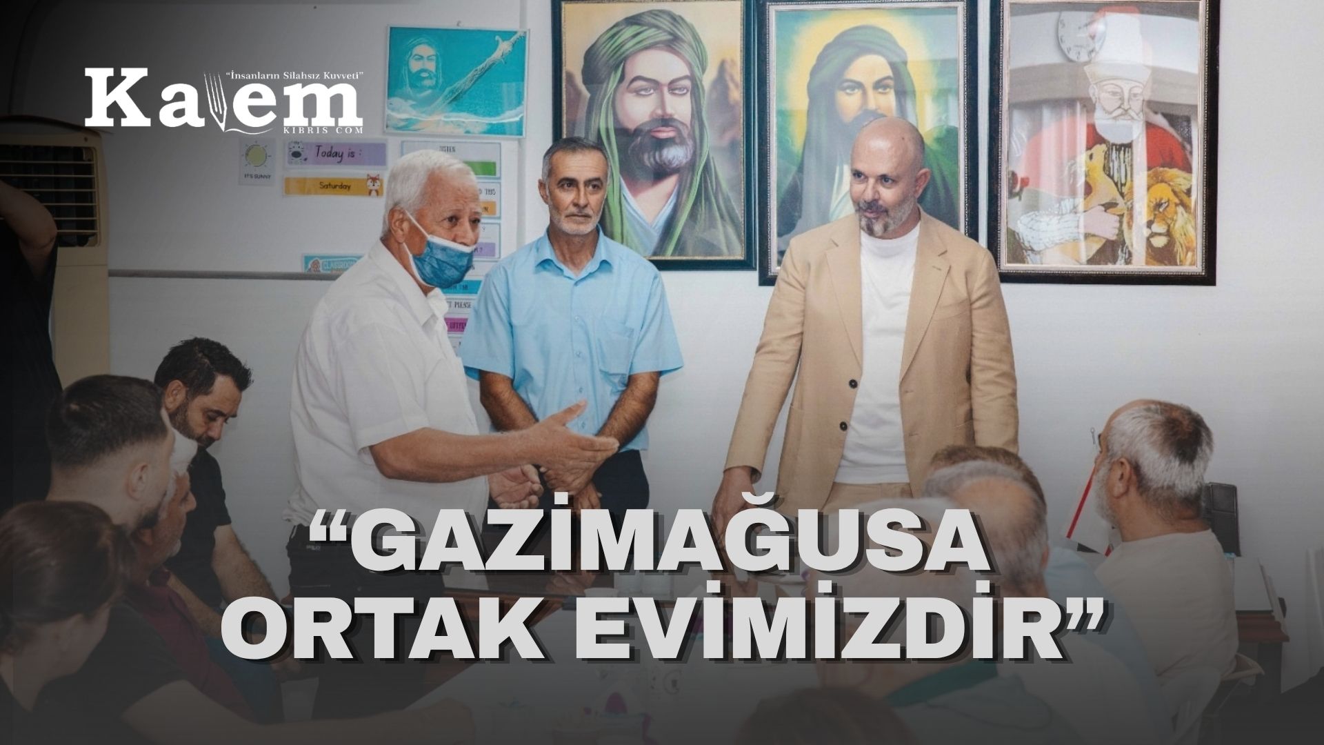 Koral Bozkurt Alevi Kültür Merkezi Gazimağusa Şubesi’ni ziyaret etti