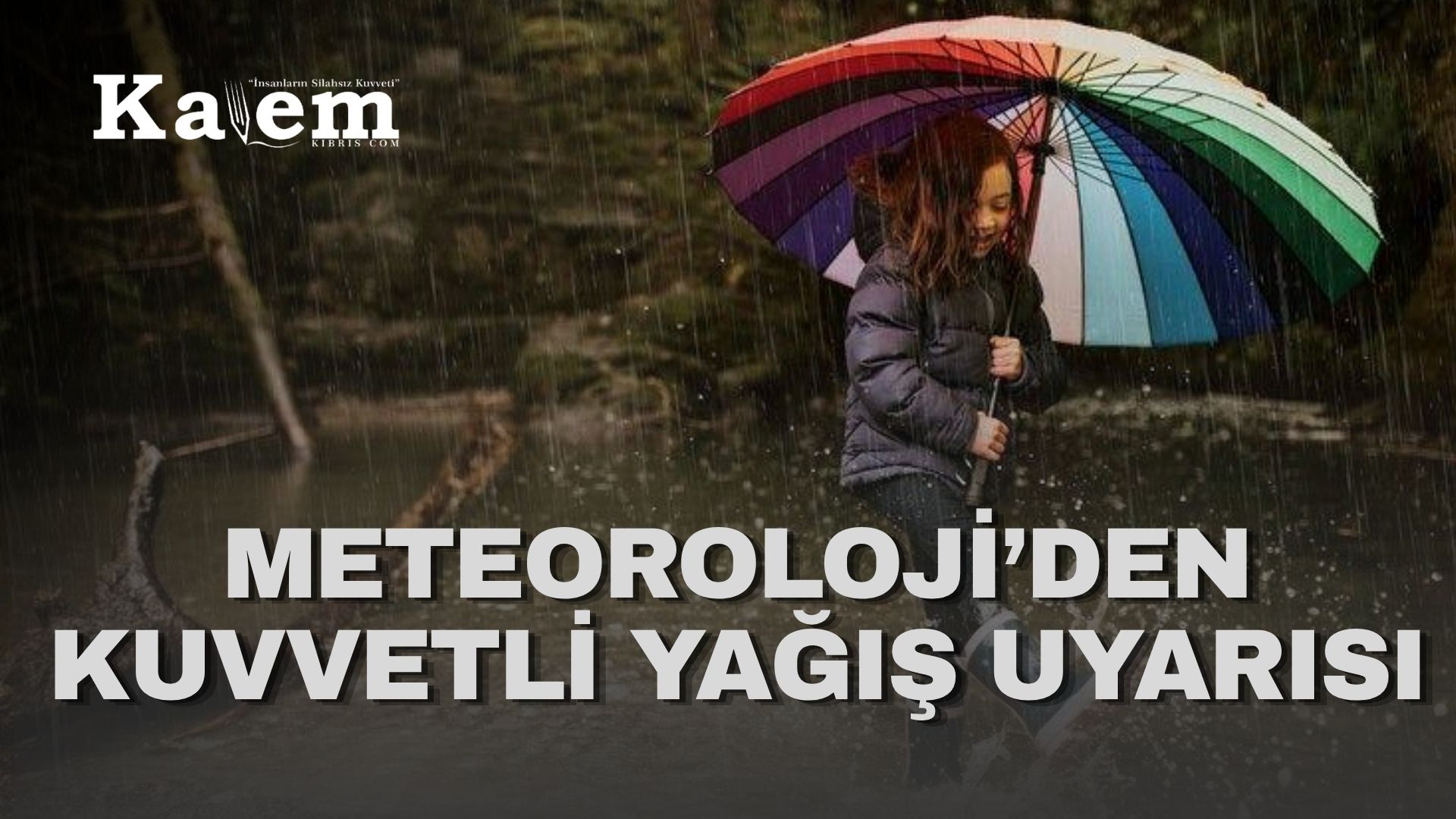 Meteoroloji uyardı… 13.00-17.00 saatleri arasında yer yer kuvvetli yağış bekleniyor
