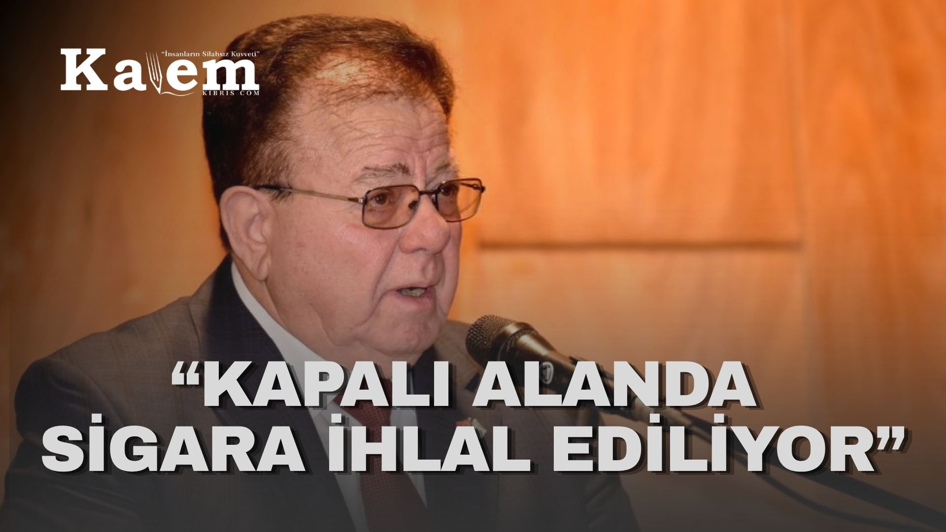 Işık, sigara yasağının uygulanmasını talep etti