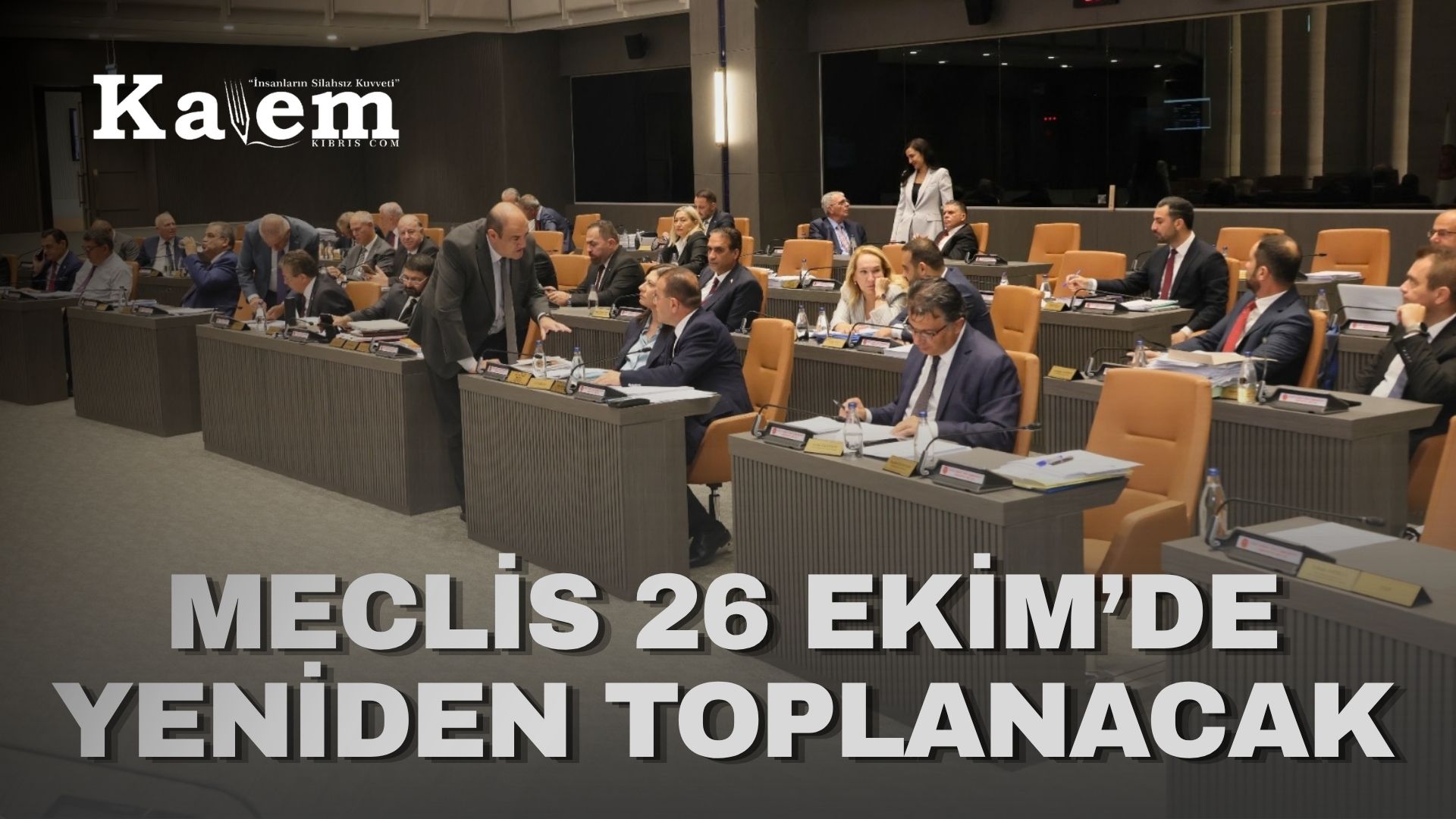 Meclis Genel Kurulu’nda bazı tezkereler görüşüldü; bir sonraki toplantının 26 Ekim’de yapılmasına karar verildi