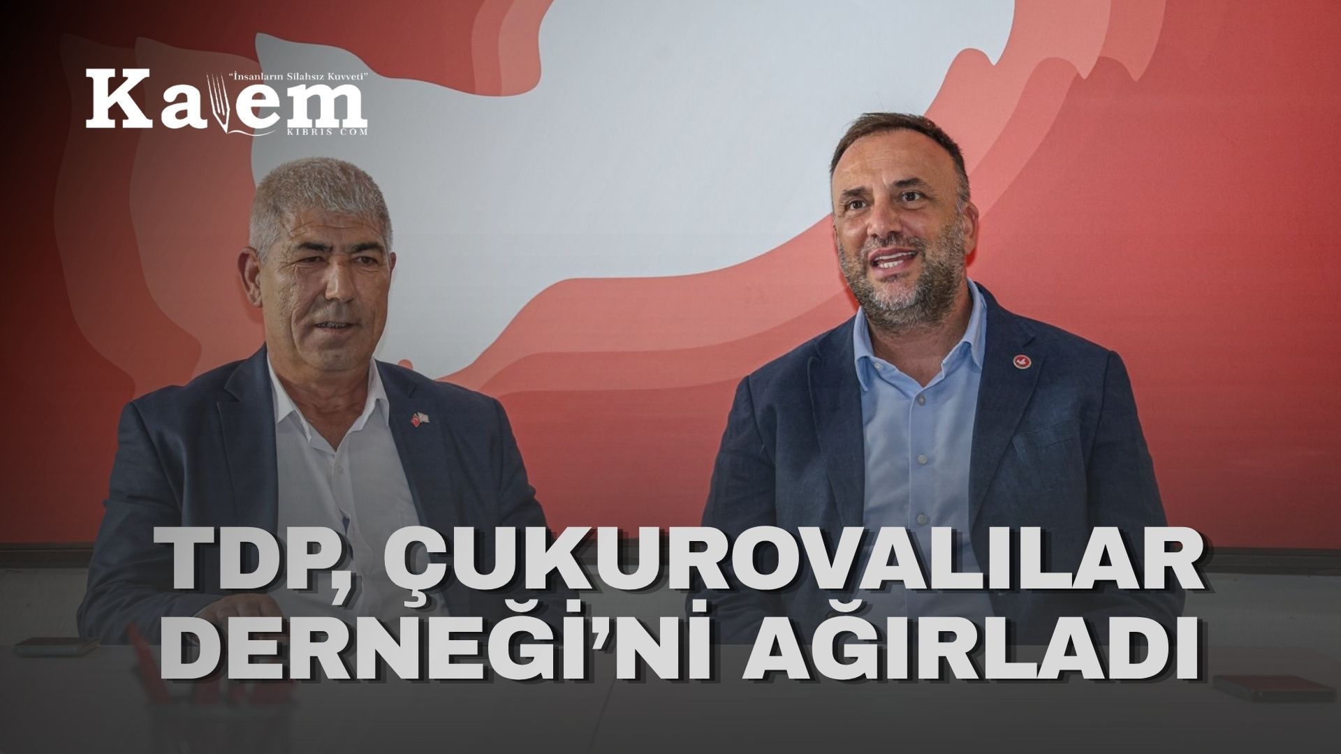 TDP, Çukurovalılar Dayanışma Derneği’ni kabul etti