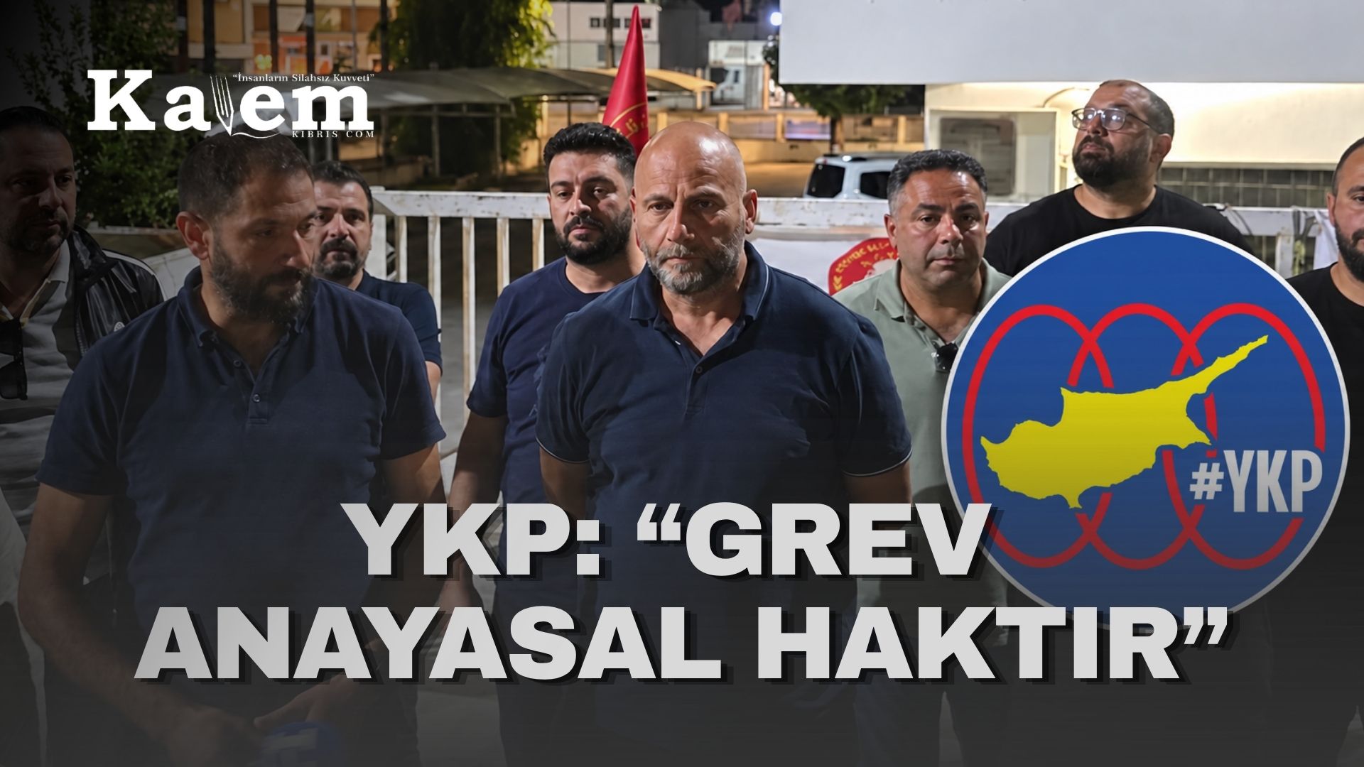 YKP’den El-Sen’in grevine destek