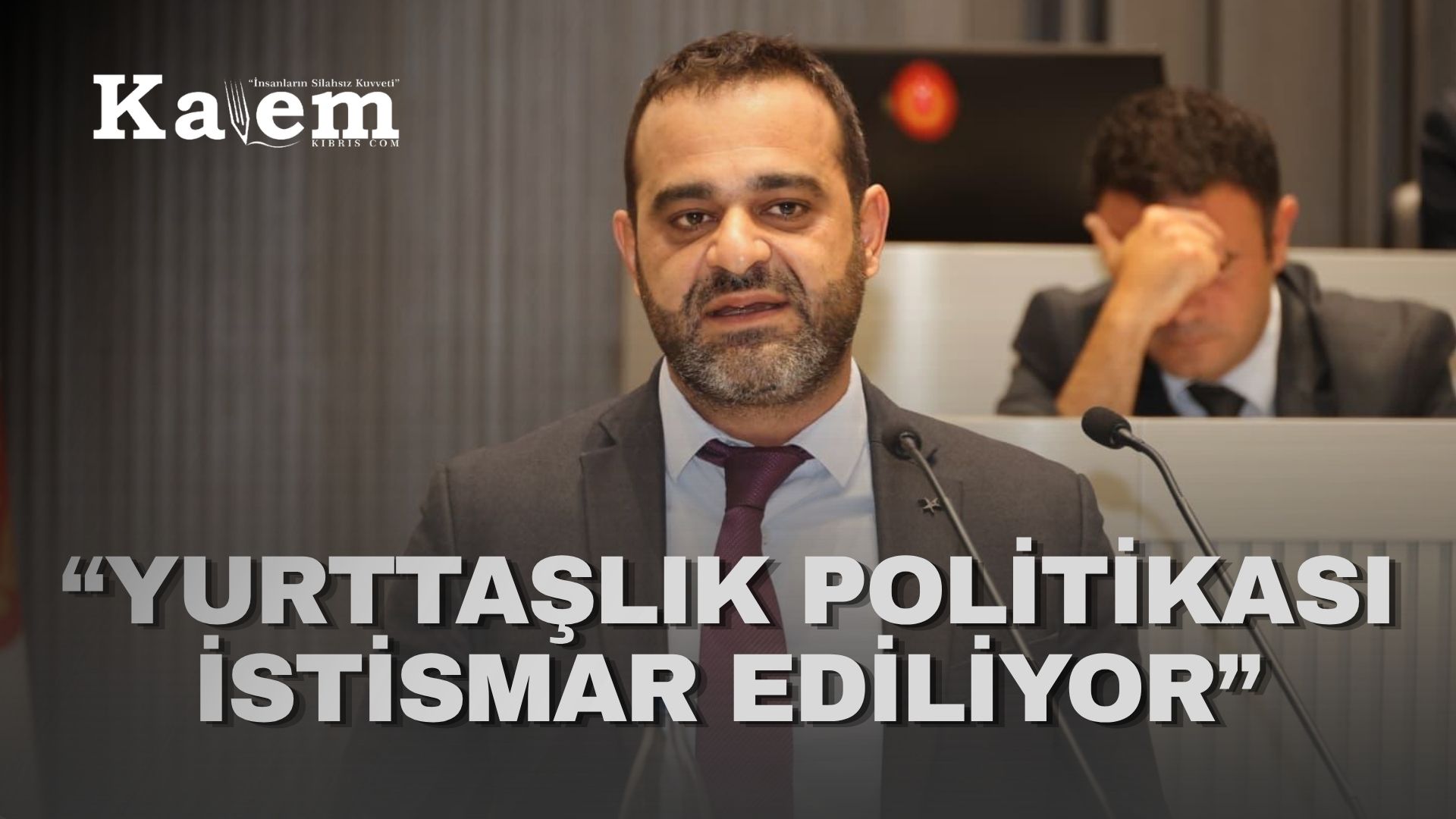 Talat: “Yurttaşlık meselesi istismar edildikçe toplum barışı bozuluyor”