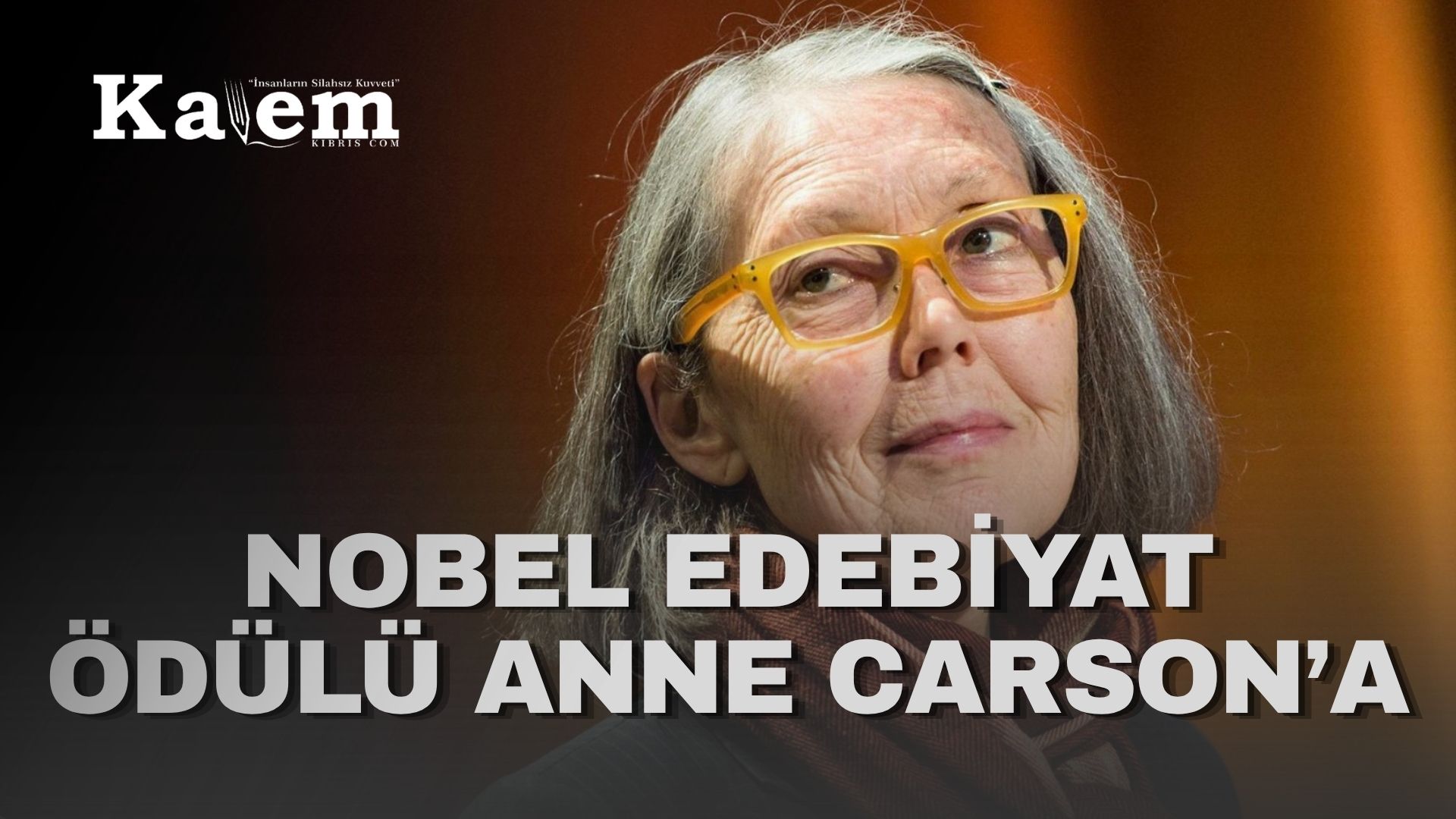 Nobel Edebiyat Ödülü’nü Kanadalı yazar Anne Carson kazandı