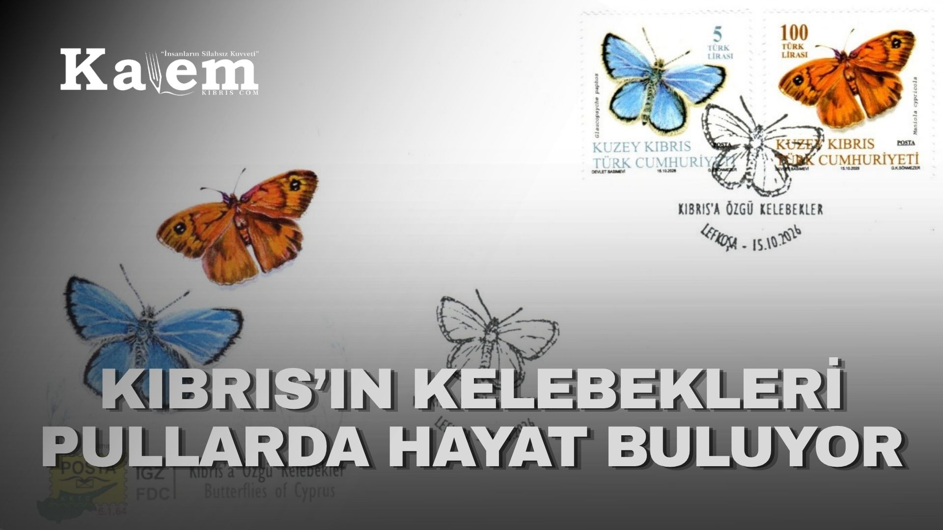 Posta Dairesi’nin yeni pul serisi ve ilk gün zarfları perşembe günü satışa sunuluyor