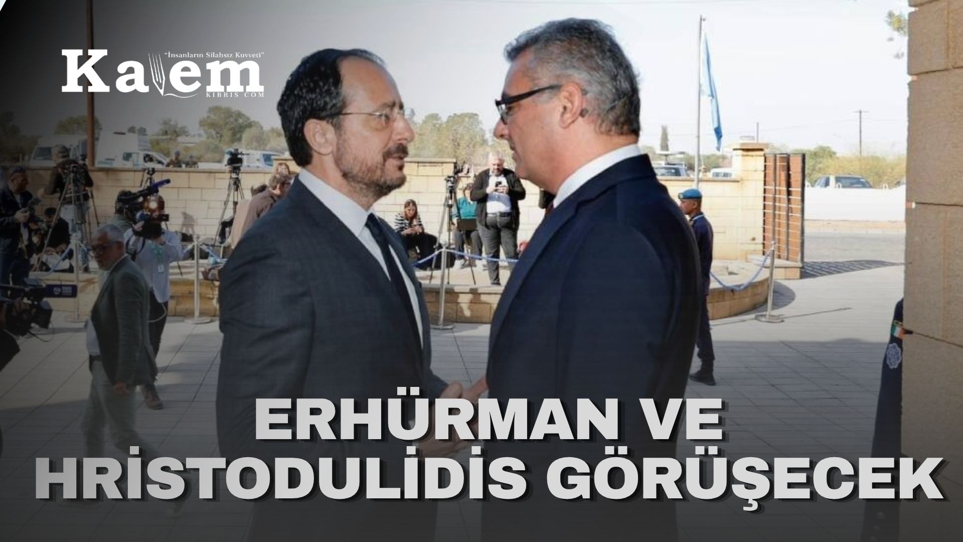 Erhürman ve Hristodulidis yarın bir araya gelecek