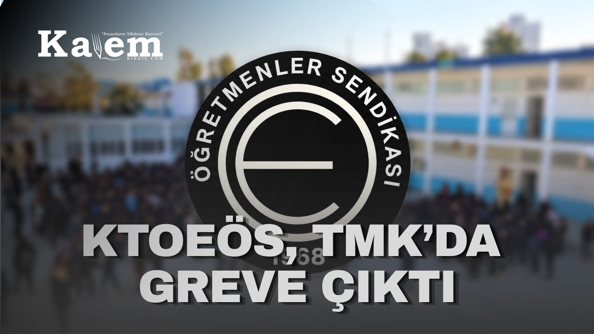 KTOEÖS, TMK’de uyarı grevi yapıyor