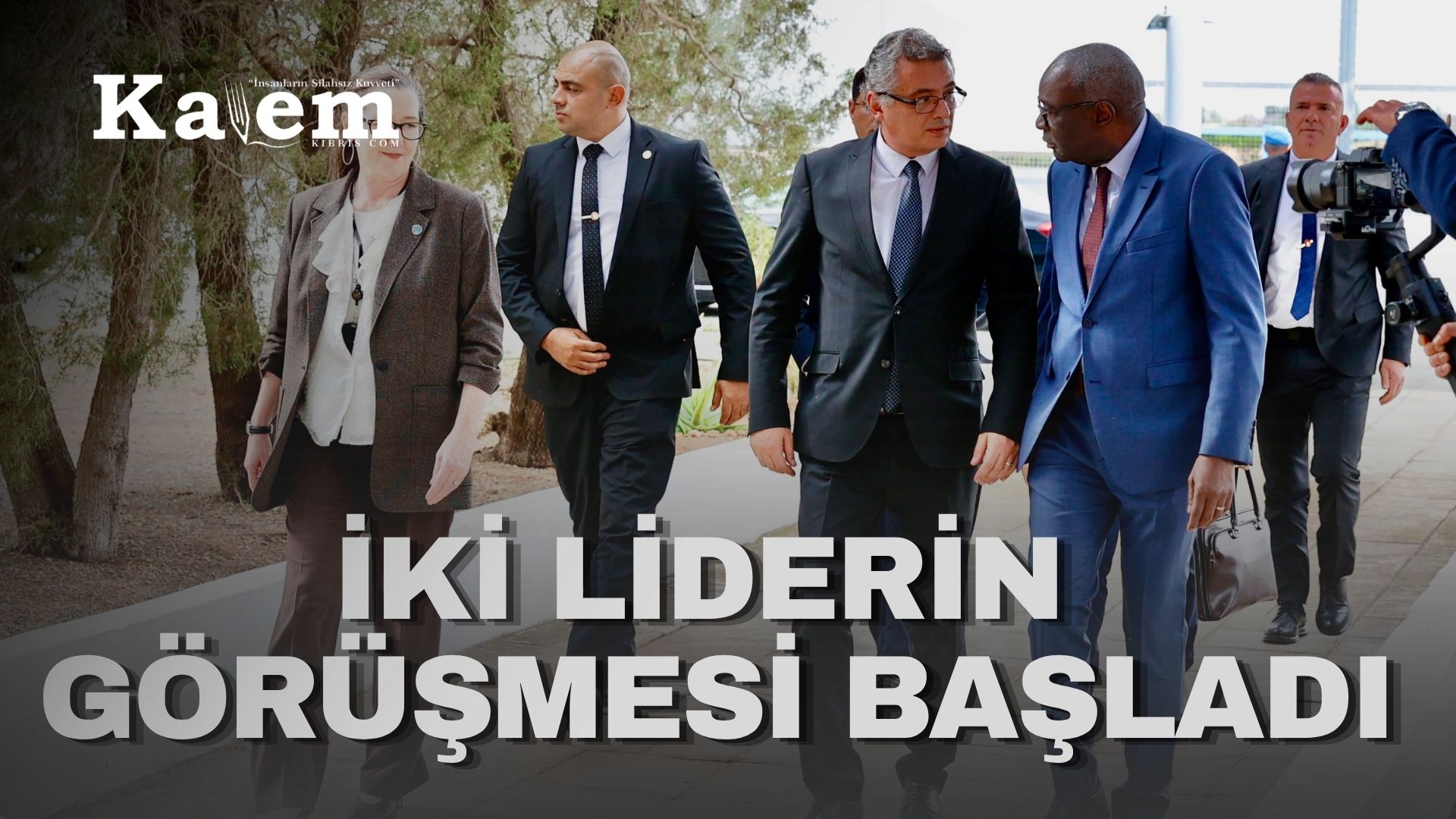 Liderler görüşmesi başladı