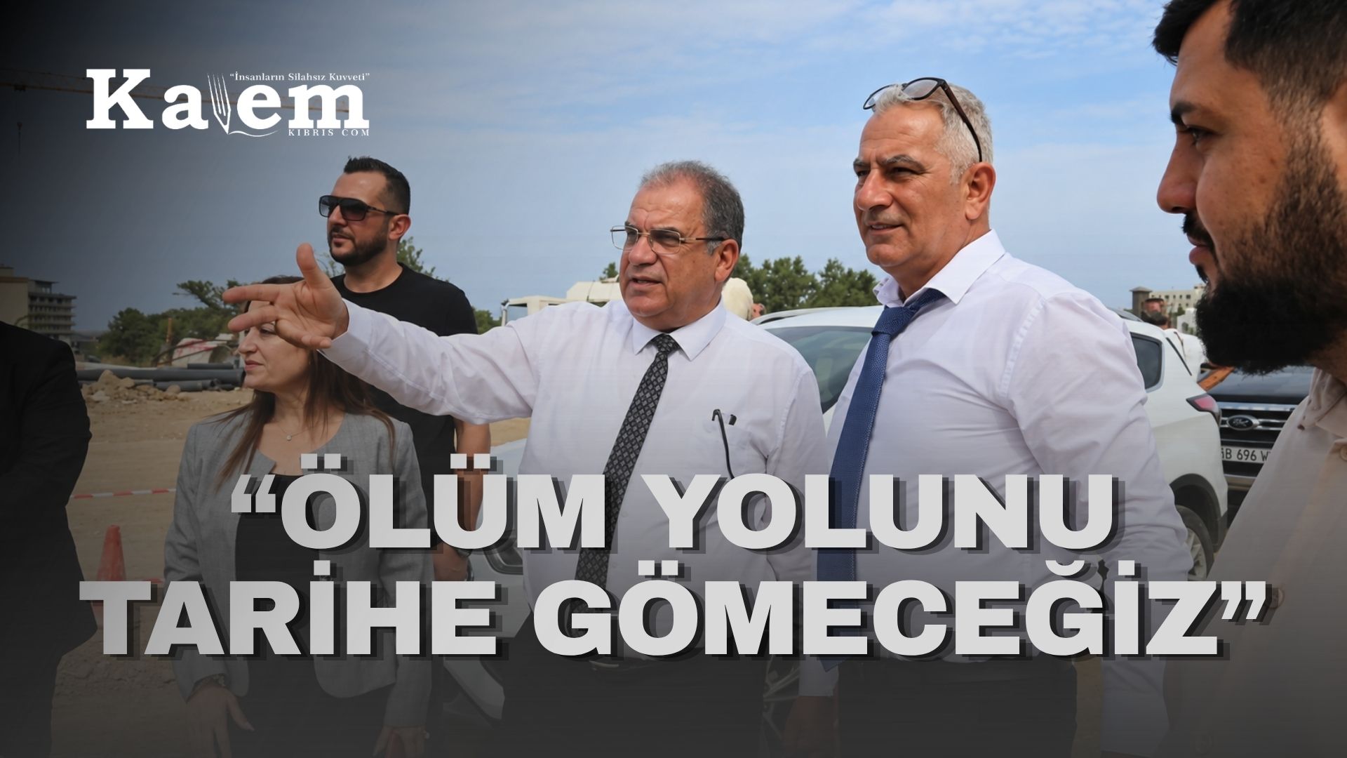 Girne Dağ Yolu’nda çalışmalarda sona yaklaşıldı