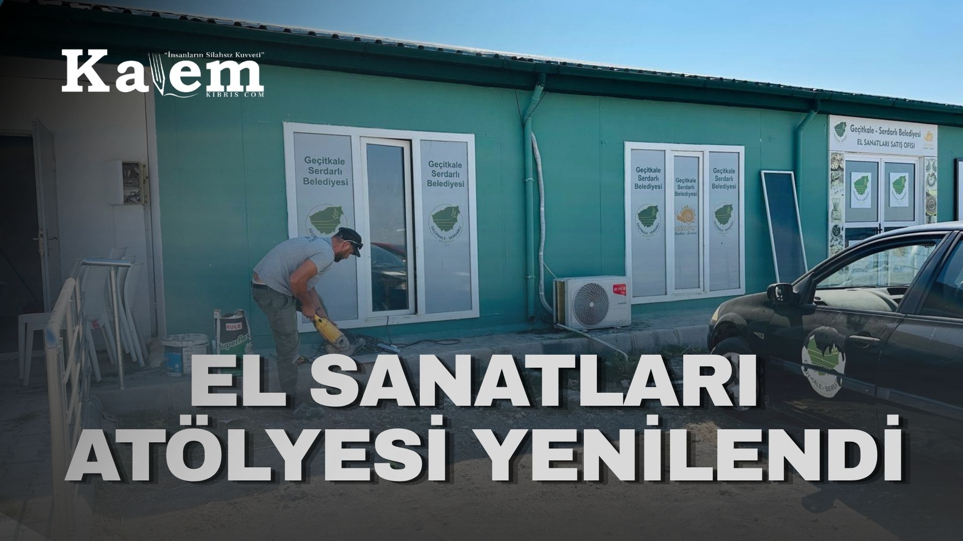 Geçitkale-Serdarlı’da geleneksel zanaatlara modern dokunuş
