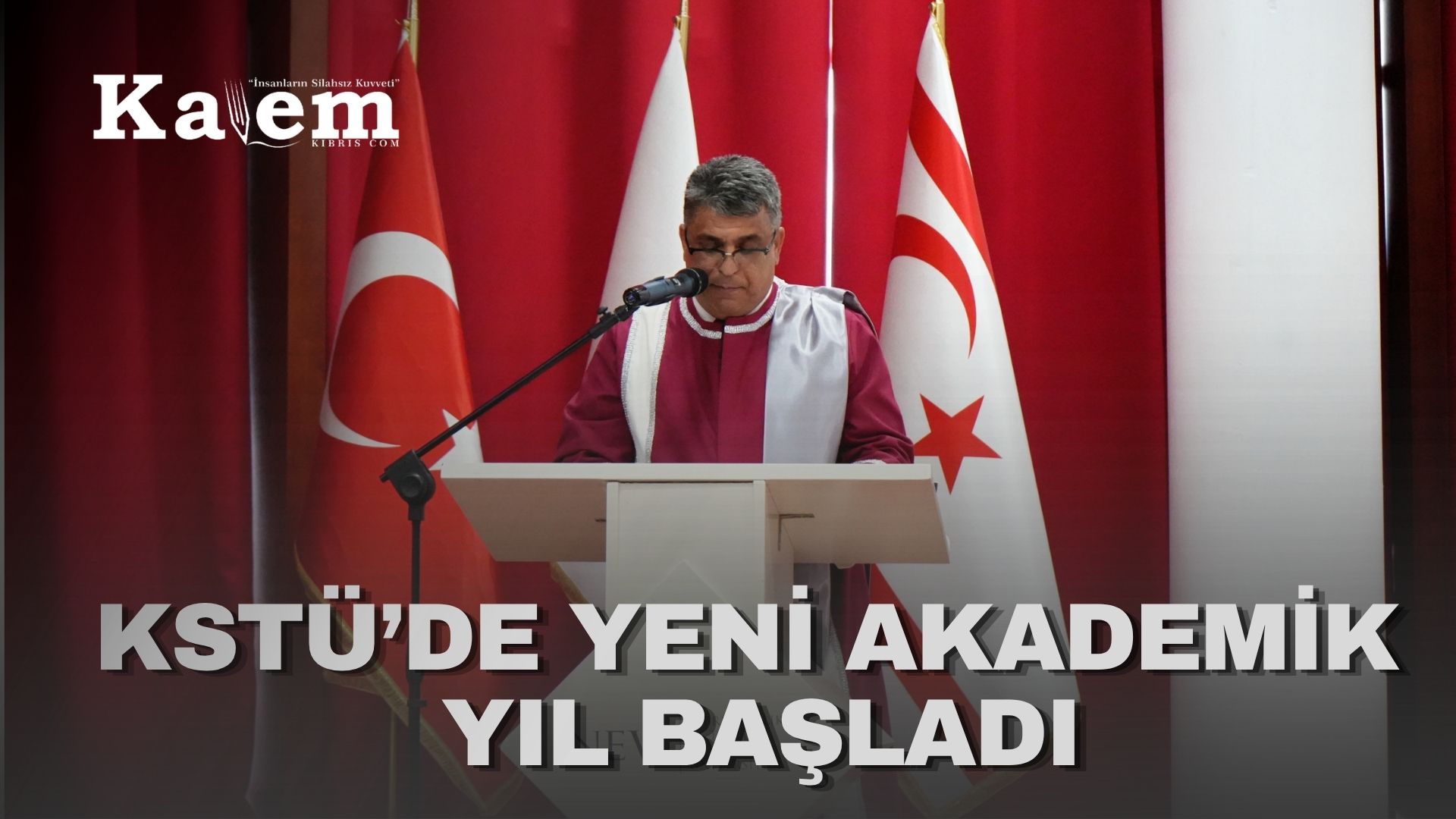 Kıbrıs Sağlık ve Toplum Bilimleri Üniversitesi 2026-2027 Akademik Yılı açılış töreni yapıldı