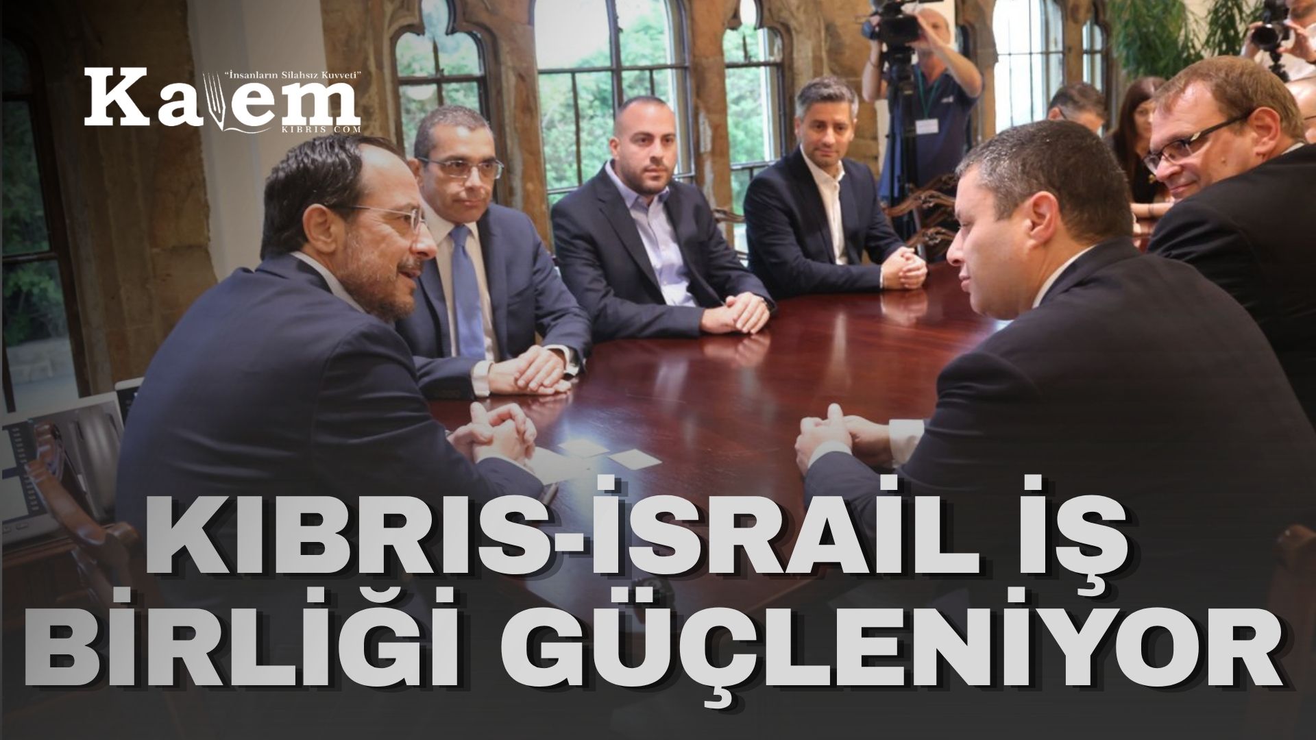 Hristodulidis “Uluslararası İsrail Müttefikleri Vakfı” Başkanı ve Kıbrıs Cumhuriyeti “parlamento grubu” ile görüştü