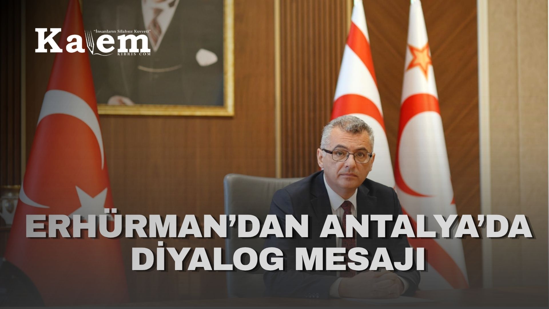 Cumhurbaşkanı Erhürman: “COP 31 Zirvesi’nde Antalya’da olacağız”