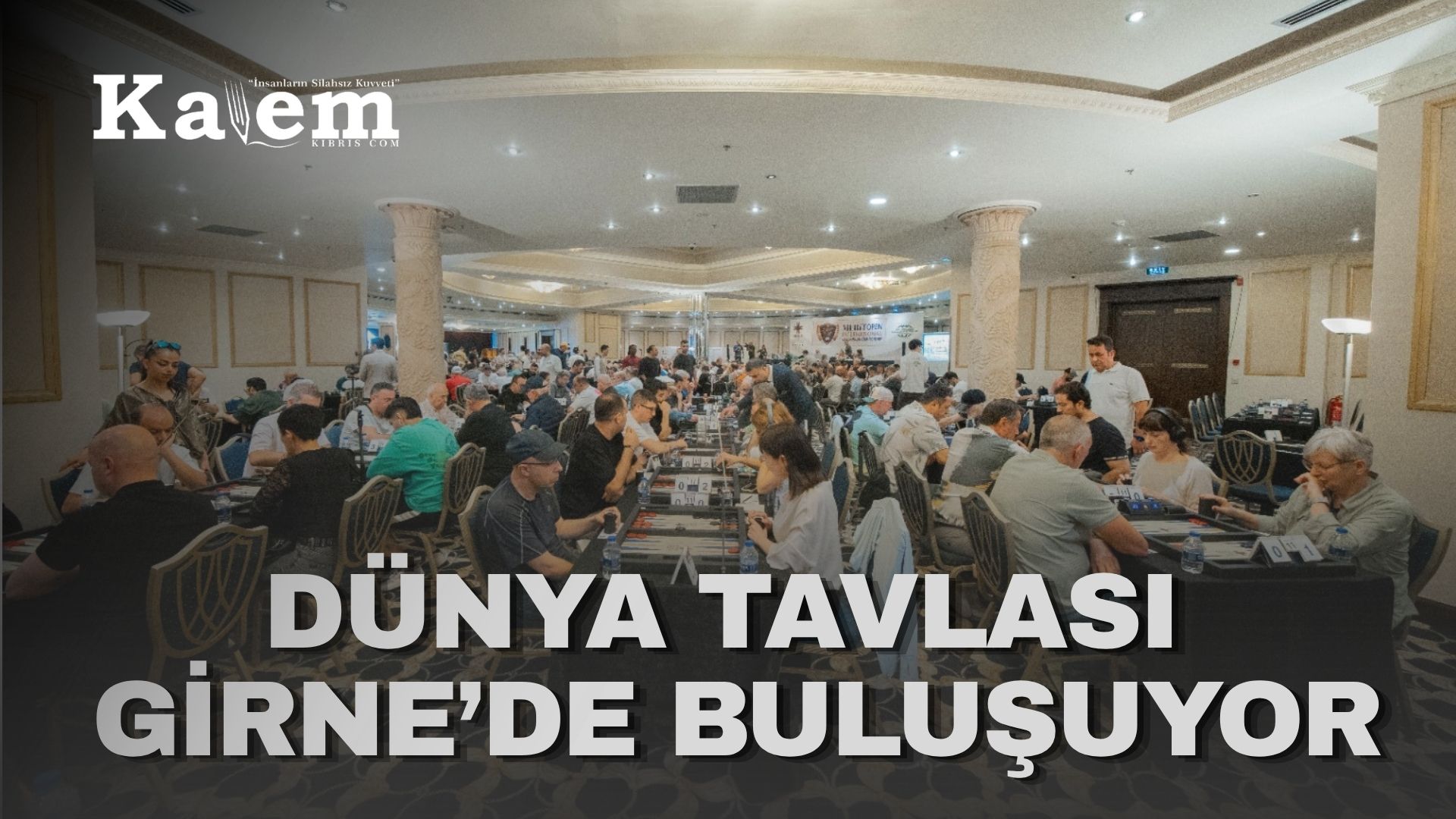 Merit Açık Uluslararası Tavla Şampiyonası için geri sayım başladı