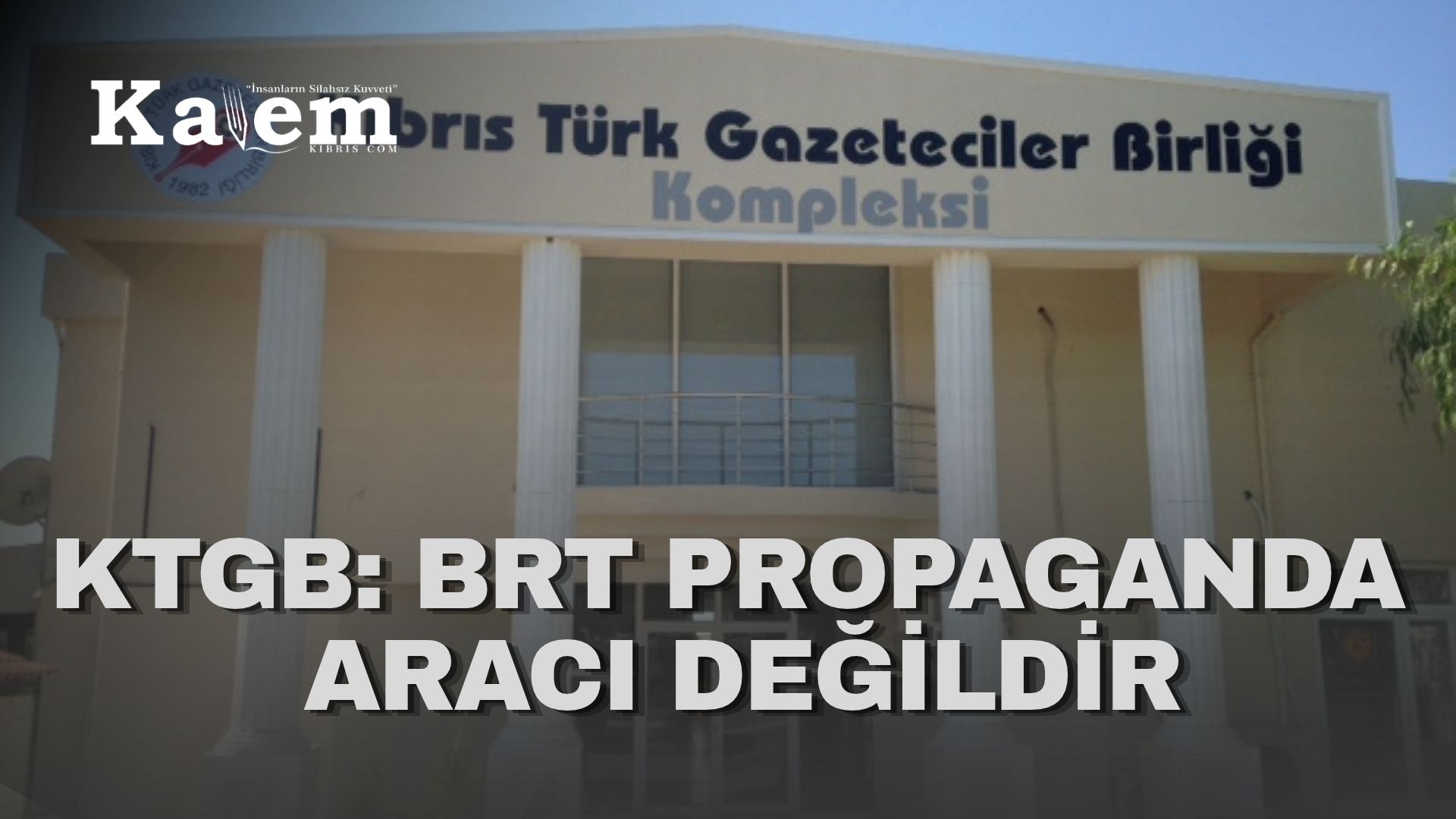 Gazeteciler Birliği: “Kamu yayıncılığı parti propagandasının aracı haline getirilemez”