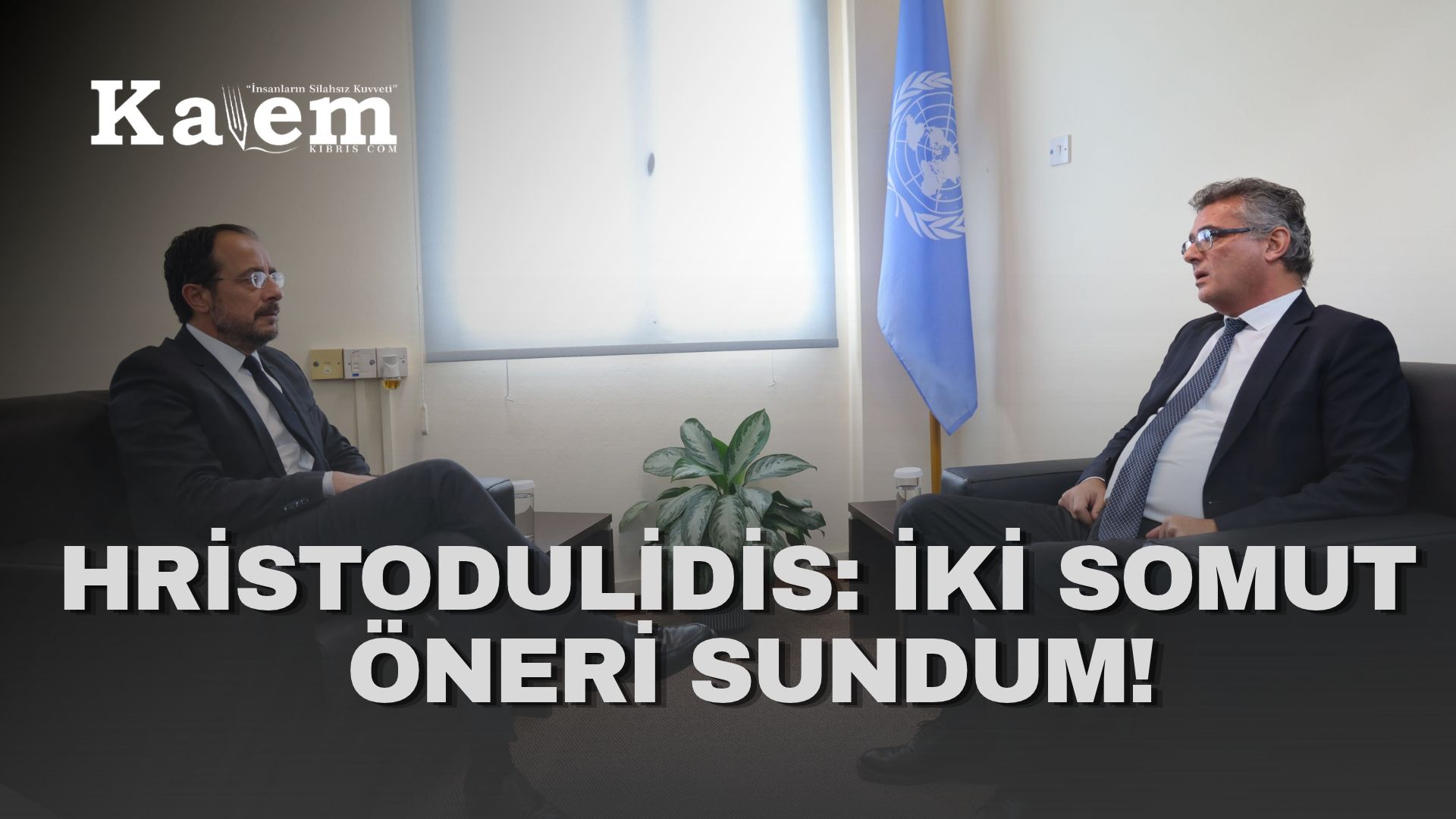 Hristodulidis görüşme sonrasında açıklamalarda bulundu