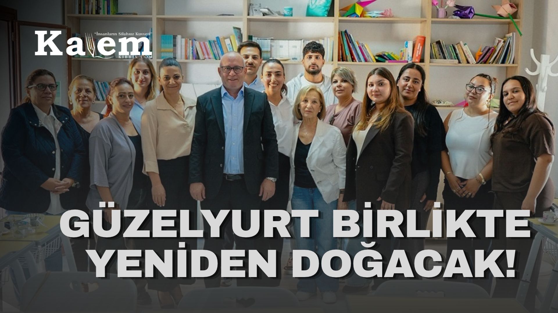 CTP Güzelyurt Belediye Başkan adayı Kansoy, Güzelyurt İyilik Gönüllüleri’ni ziyaret etti
