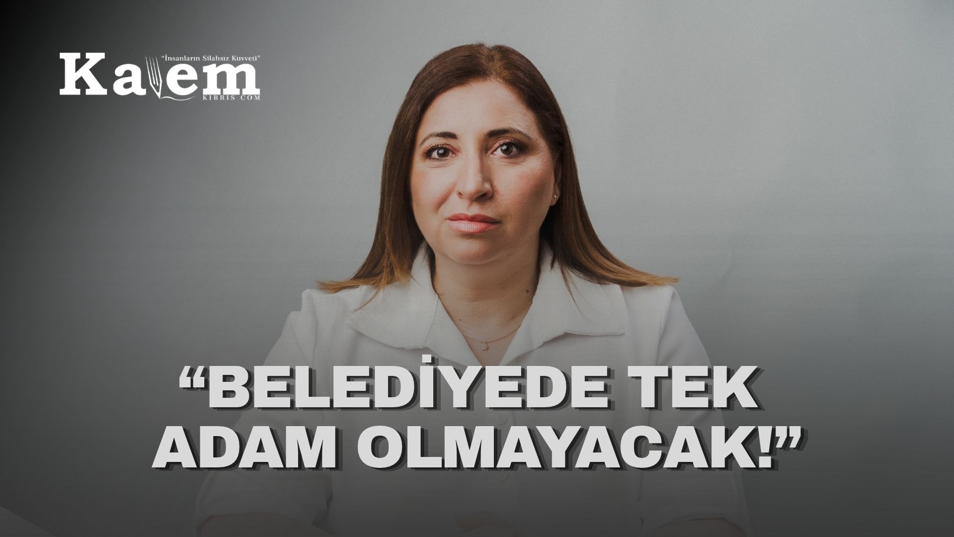 Damla Soyalp: Belediyecilik tek kişinin değil bir ekibin işidir