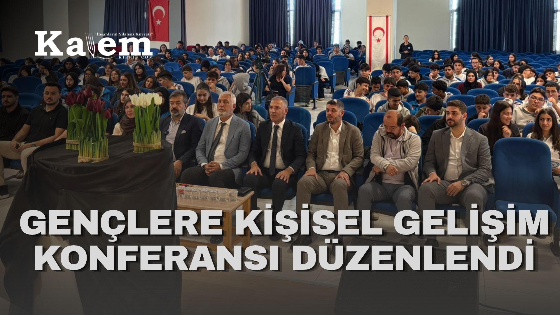 Hala Sultan İlahiyat Koleji’nde, “Hayat İçinde Dikkat Edilmesi Gerekenler, Kişisel Gelişim ve Yapay Zeka” konferansı yapıldı