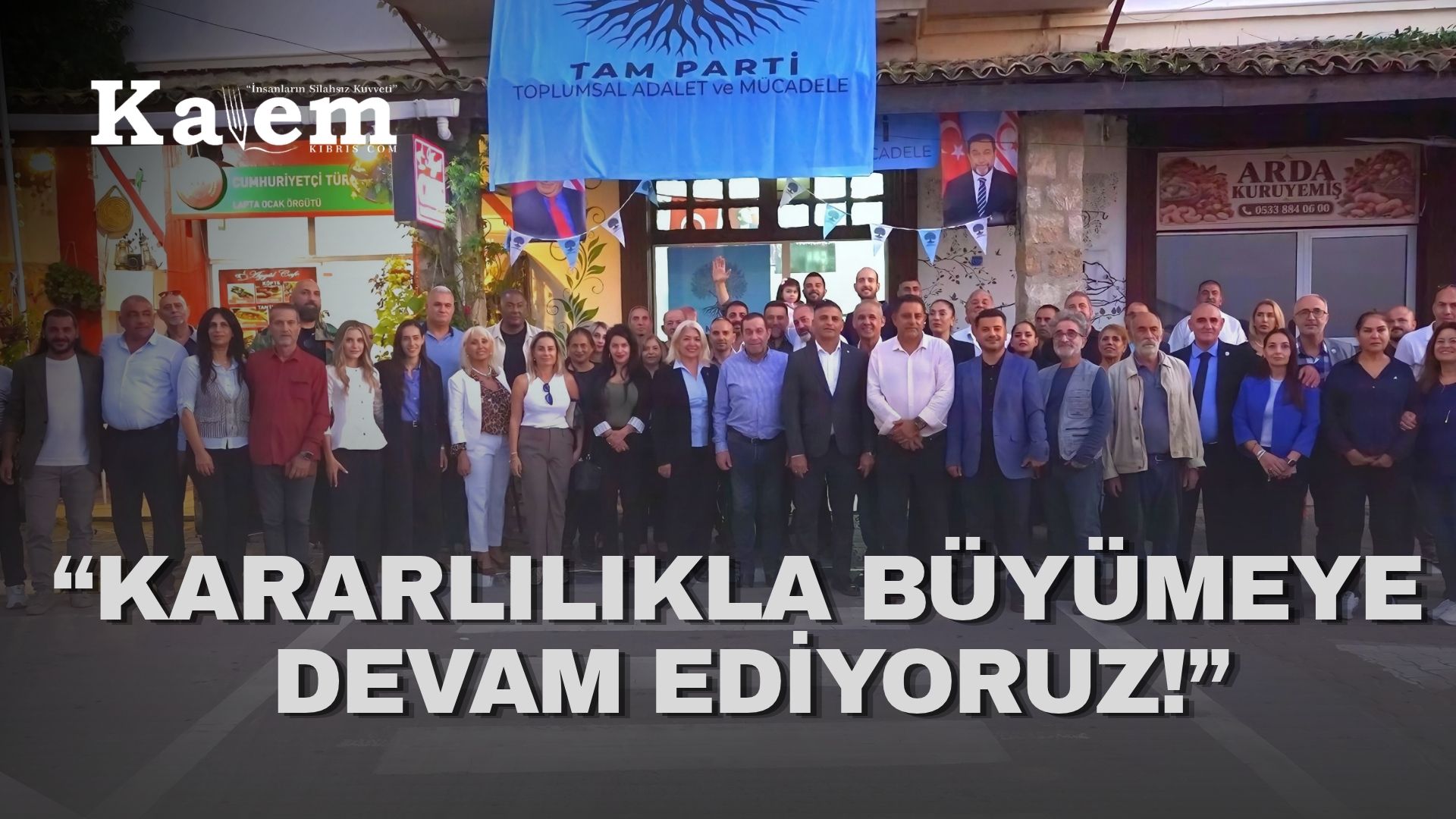 TAM Parti, LAÇ Belediye Meclis Üyesi adaylarını tanıttı