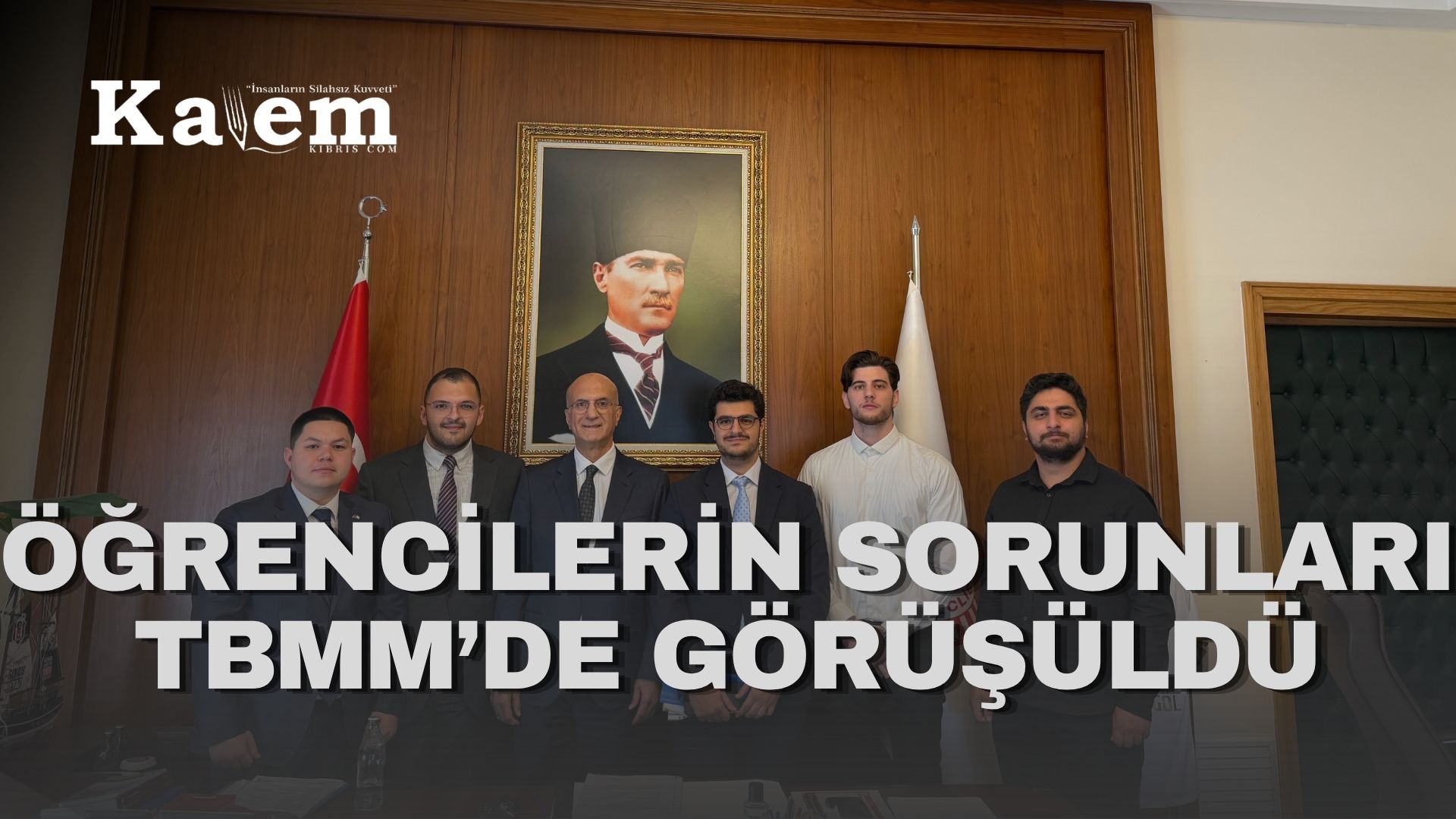 Kıbrıs Türk Öğrenci ve Gençlik Delegasyonundan TBMM’de üst düzey ziyaretler…