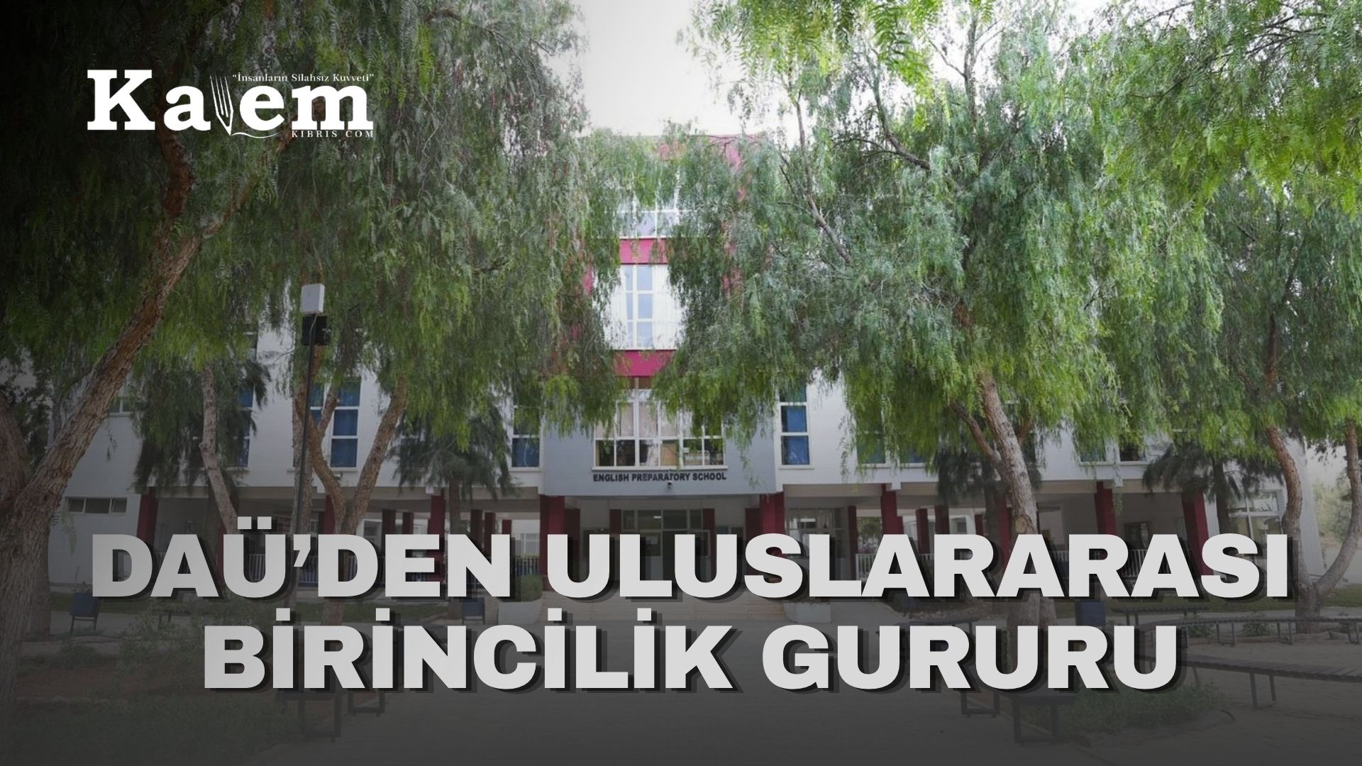 DAÜ Yabancı Diller ve İngilizce Hazırlık Okulu, Cambridge Sürdürülebilir Sınıf Yarışması’nda birinci oldu