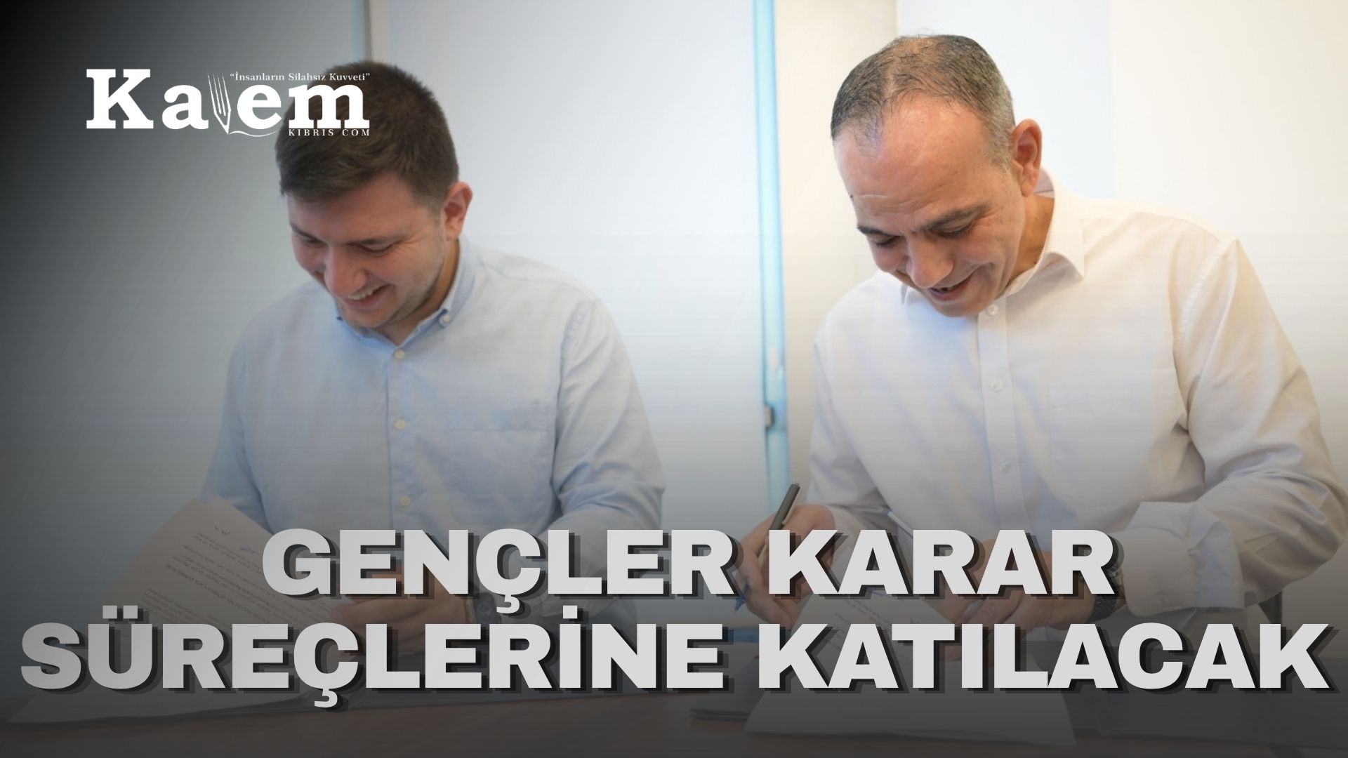 LTB ile Kıbrıs Türk Gençlik Federasyonu Gençlik Meclisi ile ilgili iş birliği protokolü imzaladı