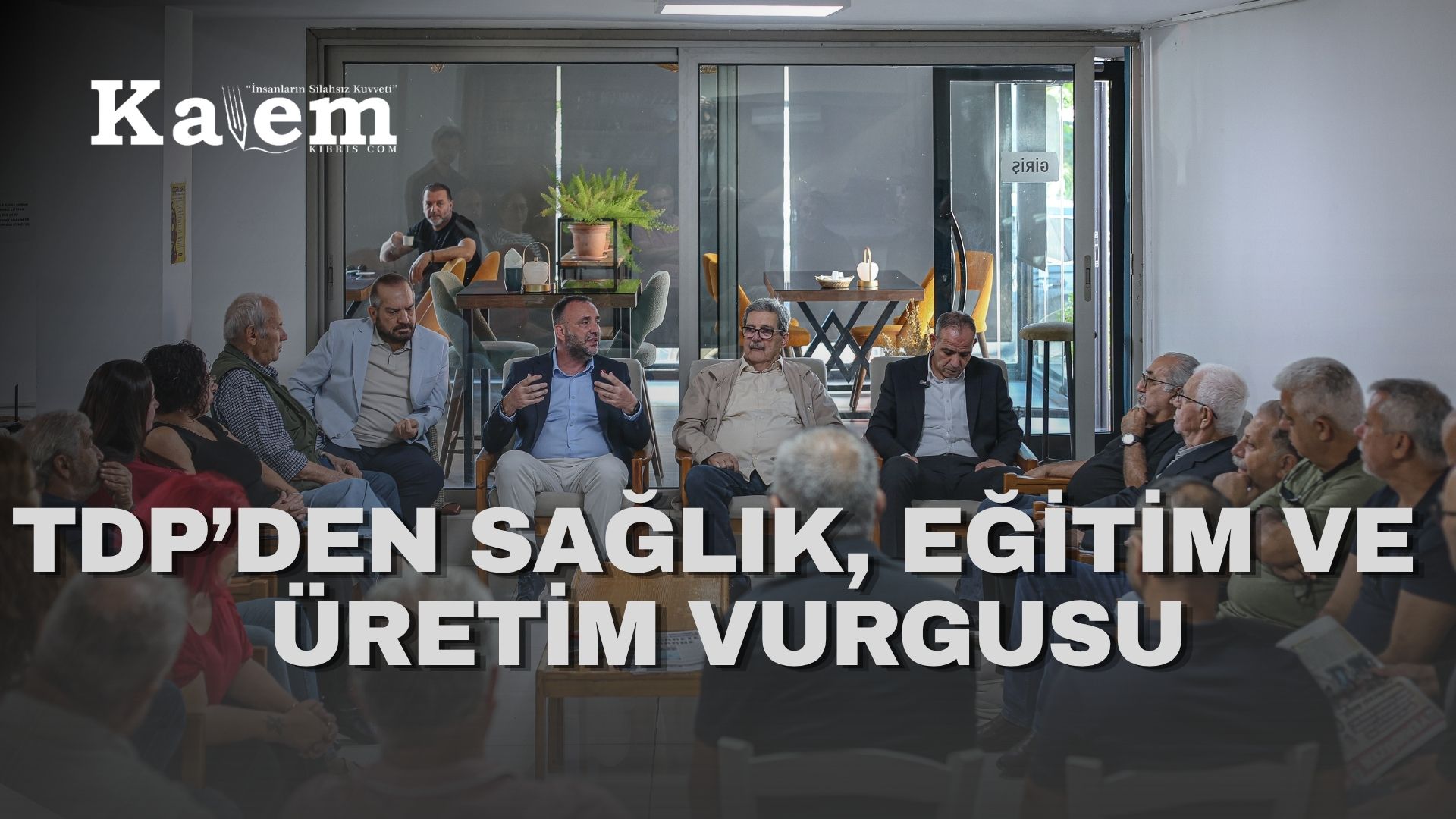 Çeler, Harmancı ve TDP milletvekili ile belediye meclis üyesi adayları eski KTAMS yönetimiyle görüştü