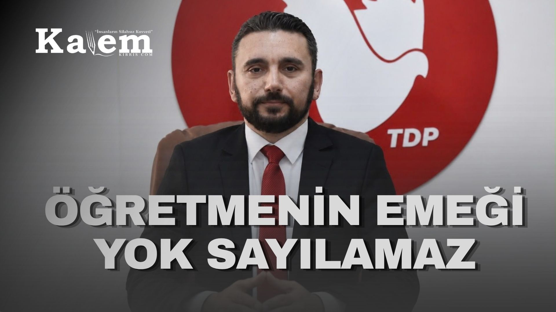 Tacan Reynar: Öğretmenin emeği okulun tabelasına göre sıfırlanamaz